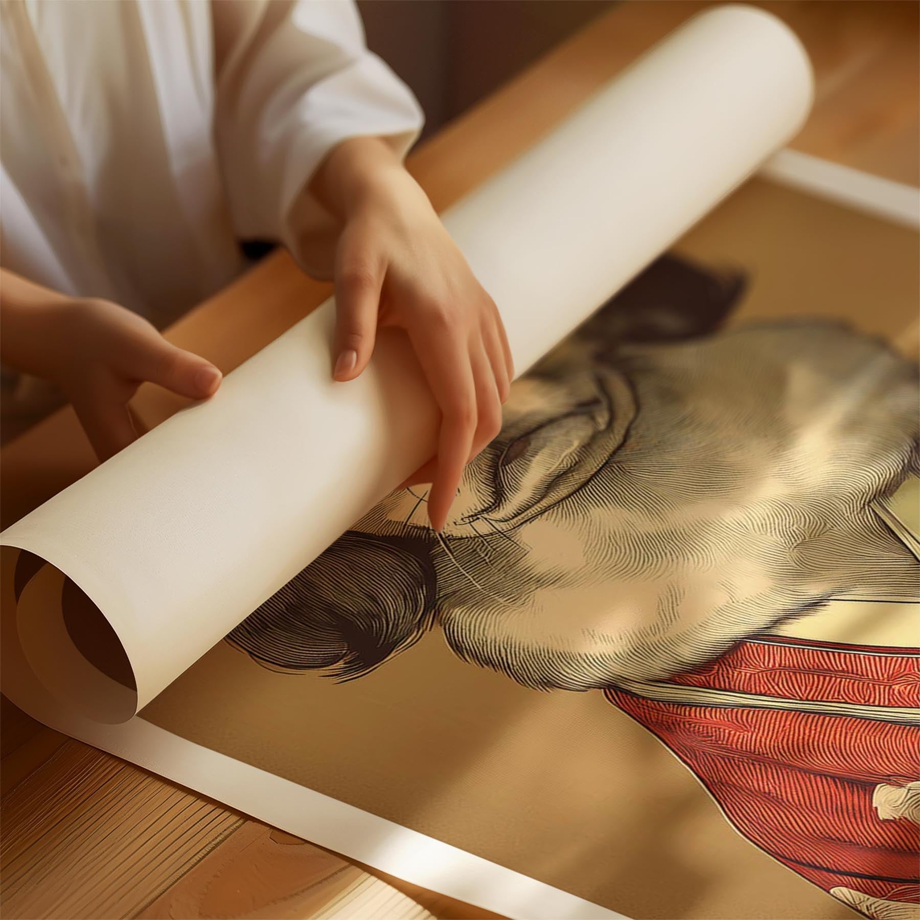 Japanese Chin Japanse Kimono Dog Series image 1