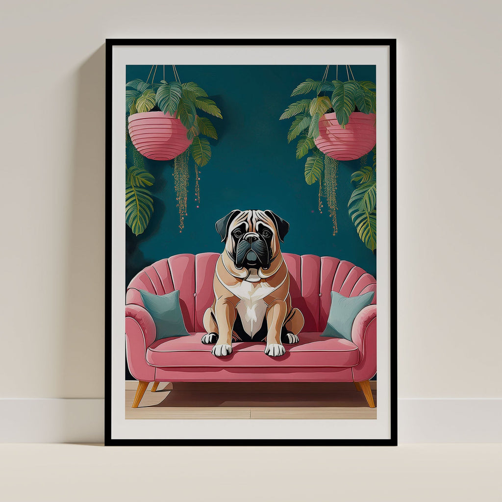 Bullmastiff  Just Lounging Around image 0