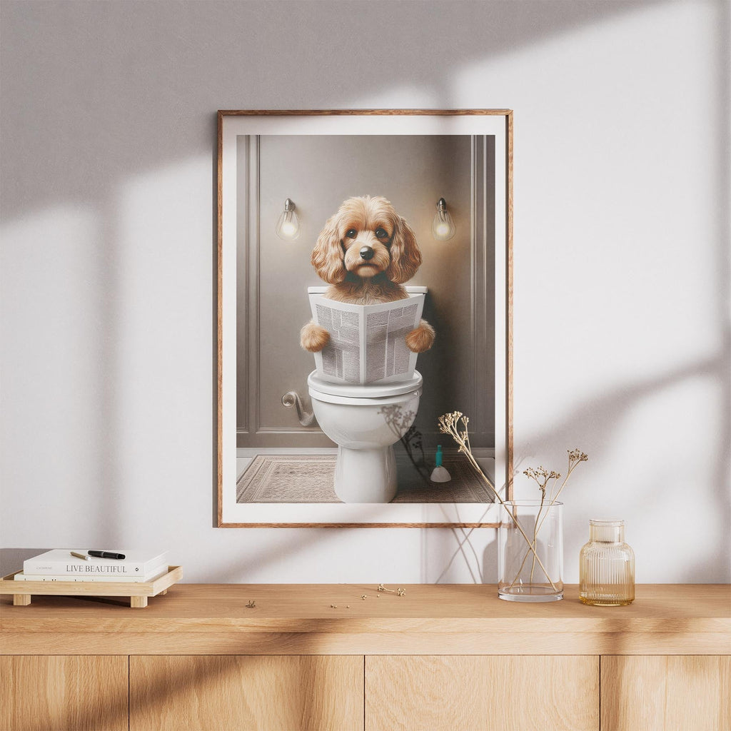 Cavoodle Toilet Humour Dog Series 4 image 8