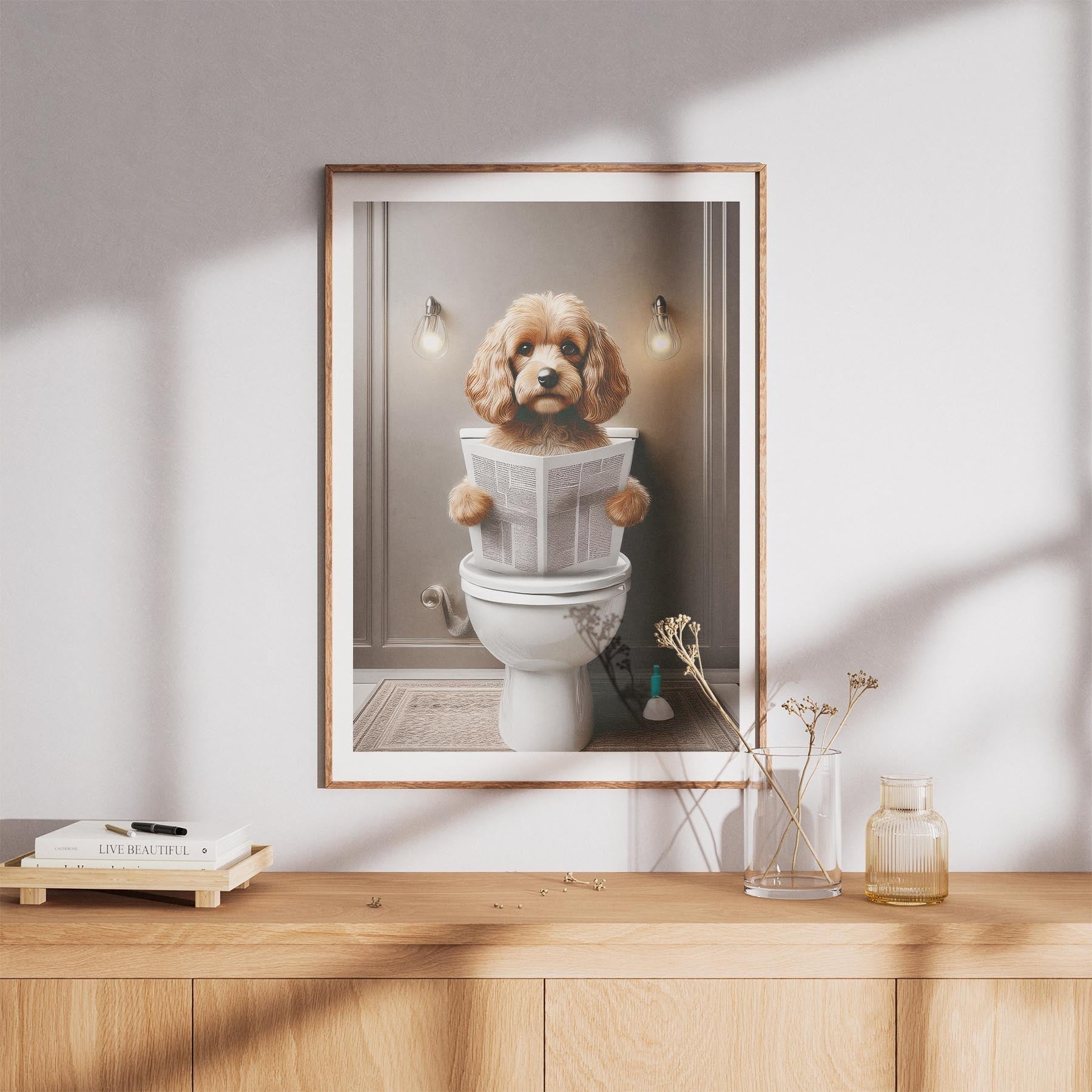 Cavoodle Toilet Humour Dog Series 4 image 8