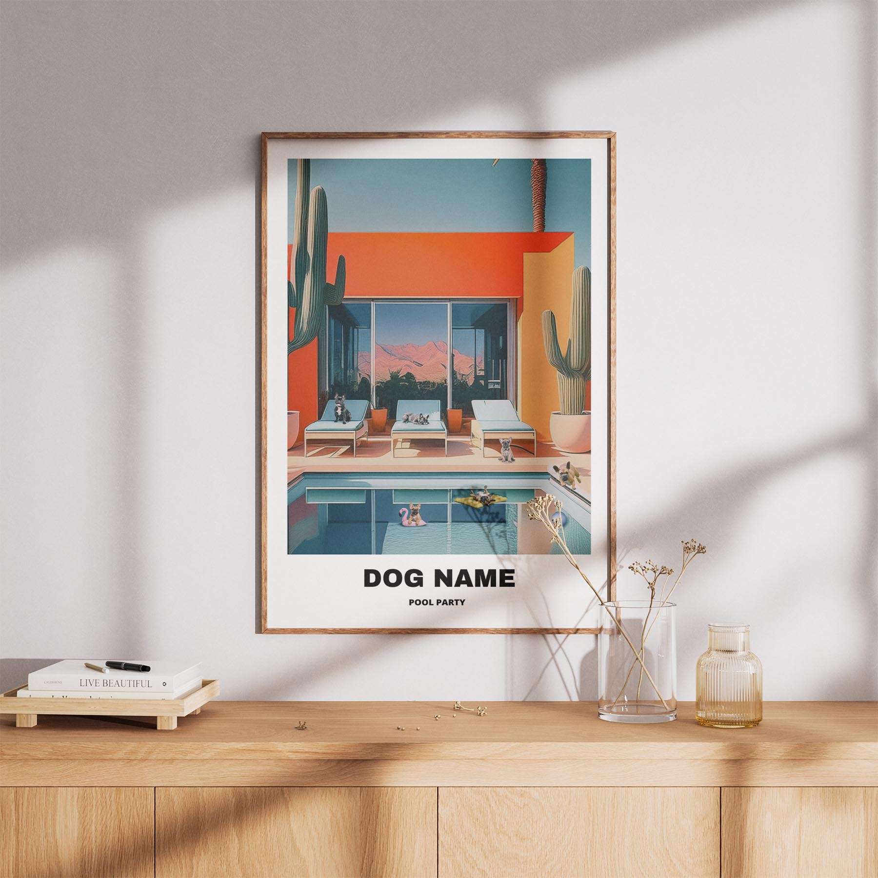 French Bulldog Custom Pool Party WITH TEXT image 8