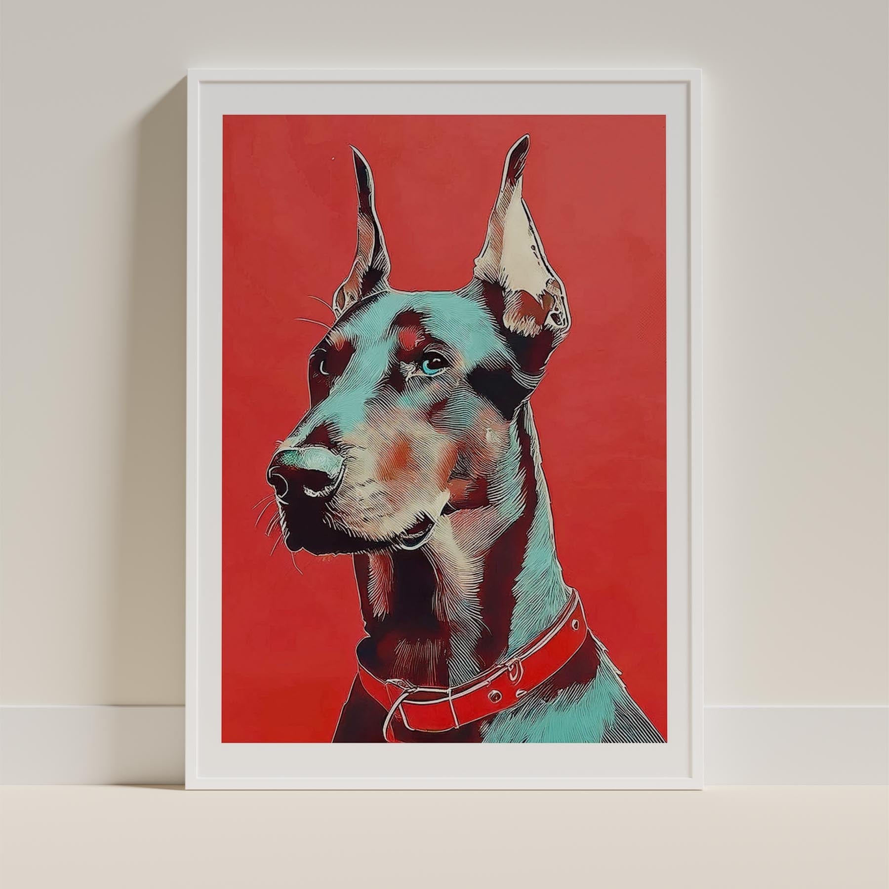 Doberman Red Dog Series image 9