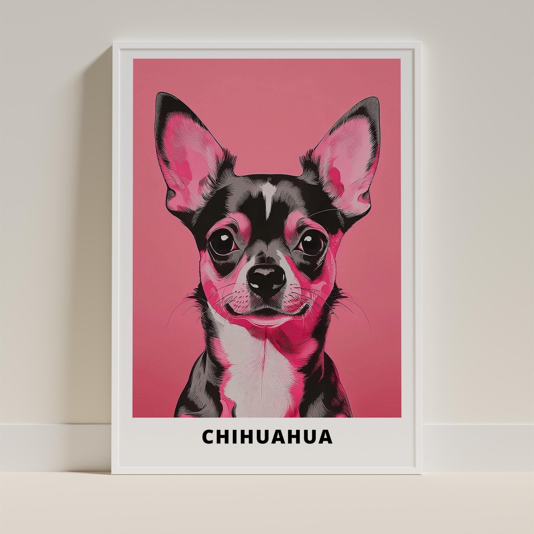 Chihuahua Pink and Black Dog Series 1 image 9