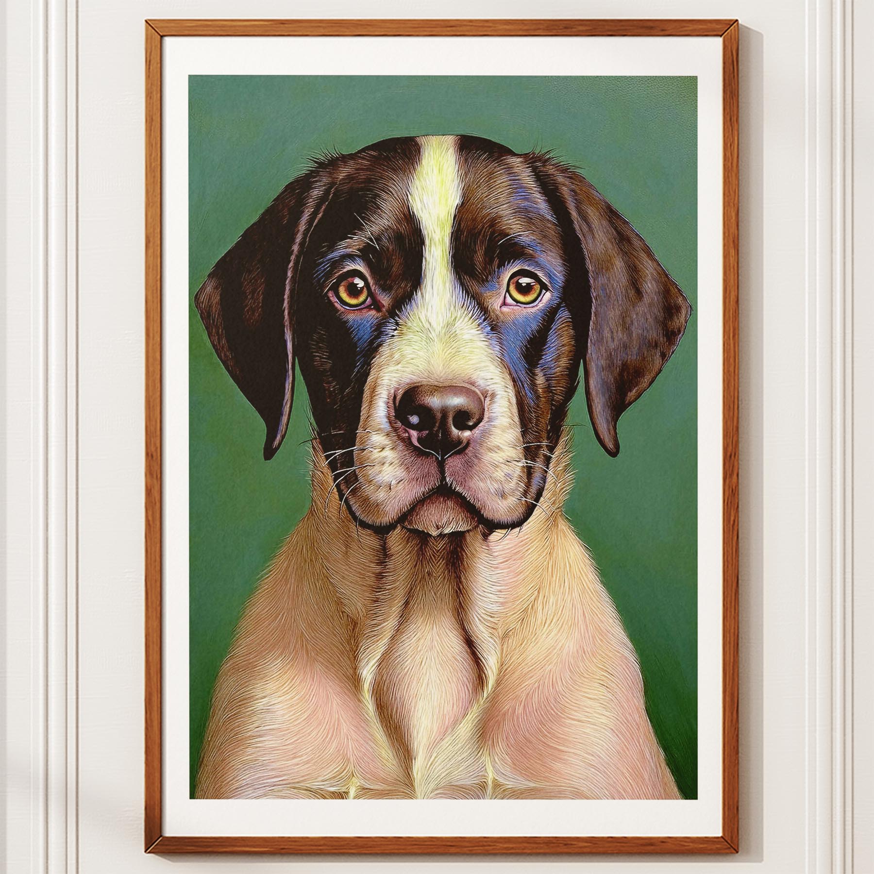 English Pointer Green Painted Series image 10