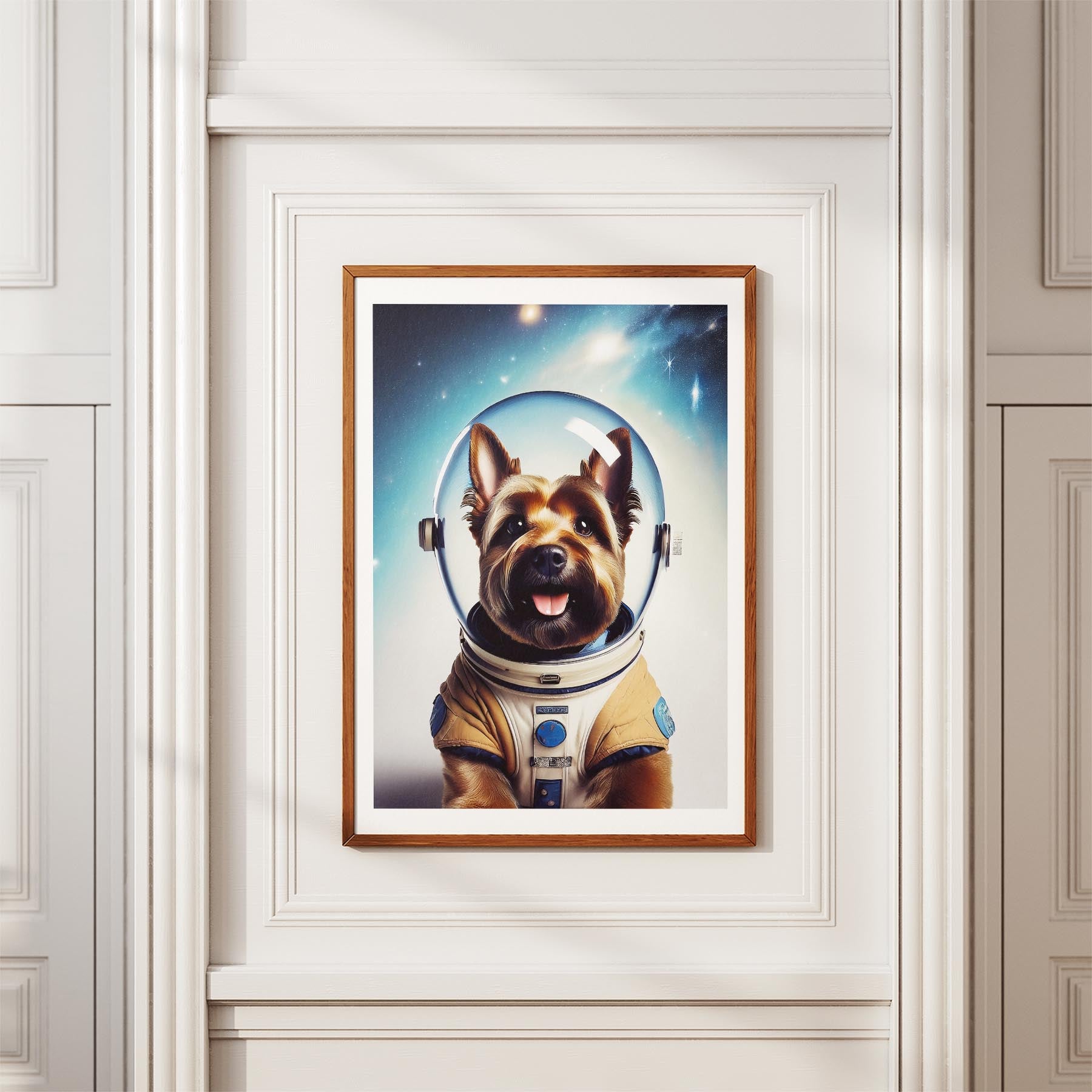 Scottish Terrier Astronaut Dog Series image 3