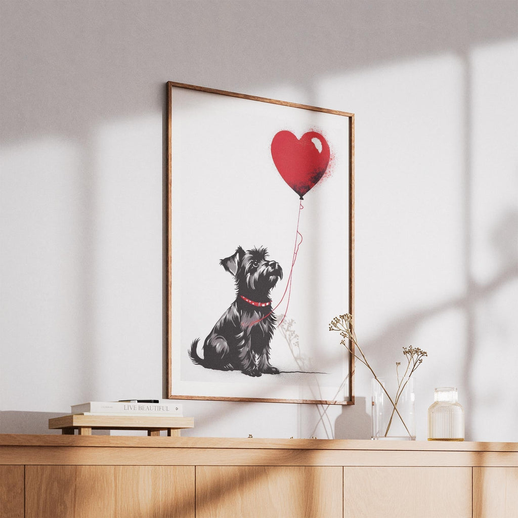 Yorkshire Terrier DOGSY Series inspired by the Art of Banksy image 5