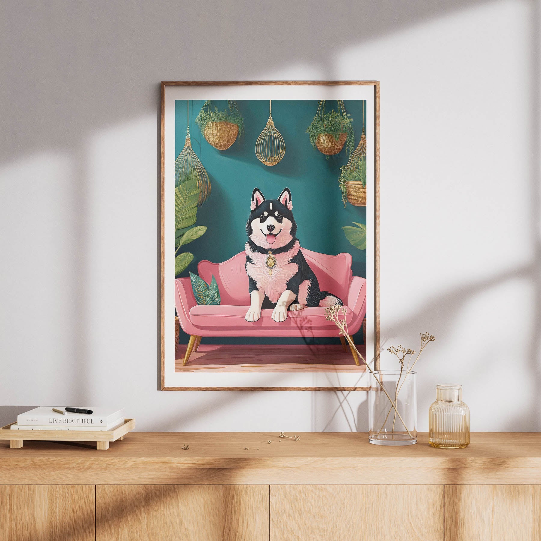 Alaskan Malamute Just Lounging Around image 8