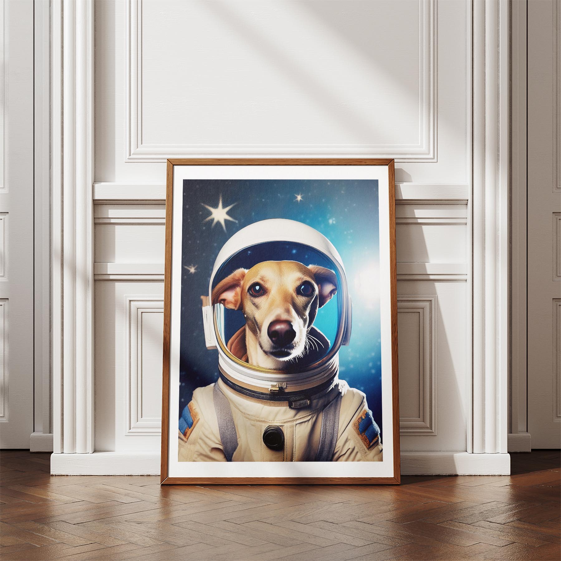 Whippet Astronaut Dog Series image 4