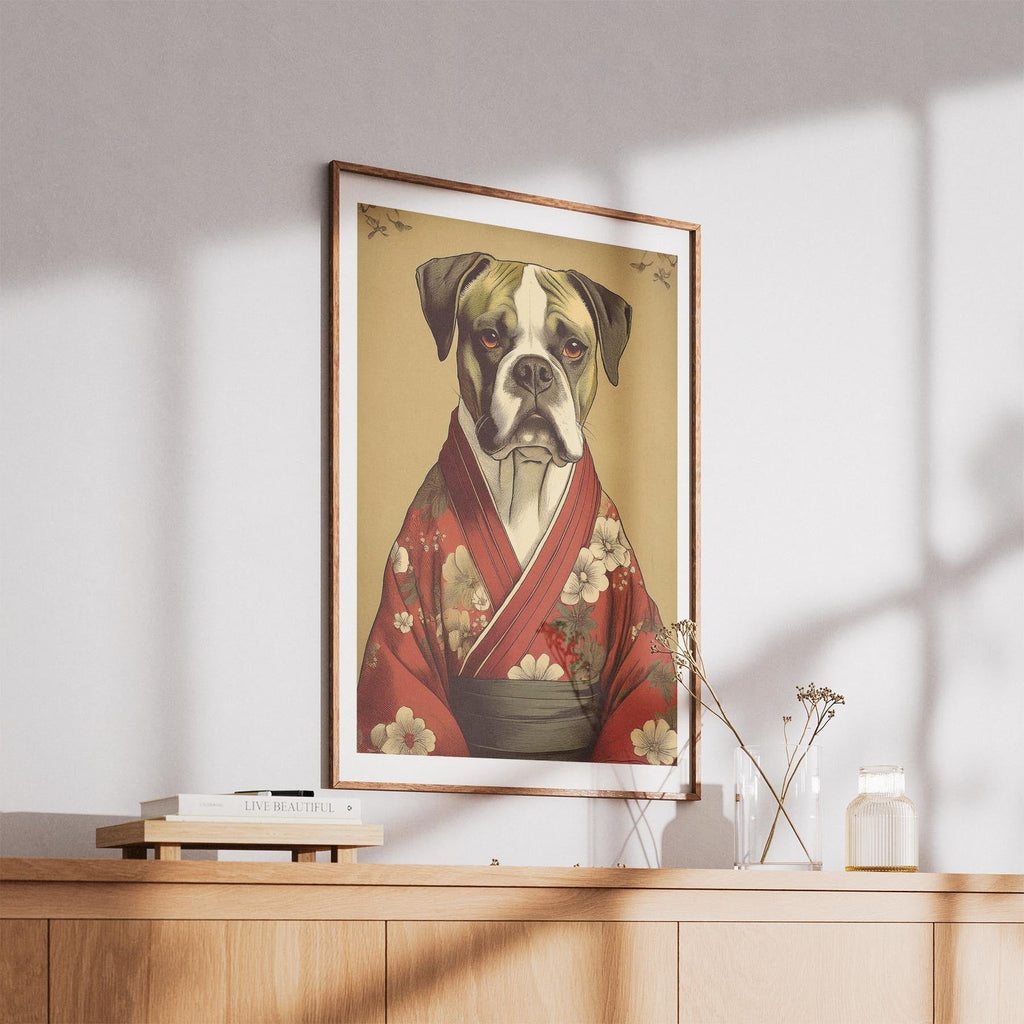 Boxer Japanse Kimono Dog Series image 5