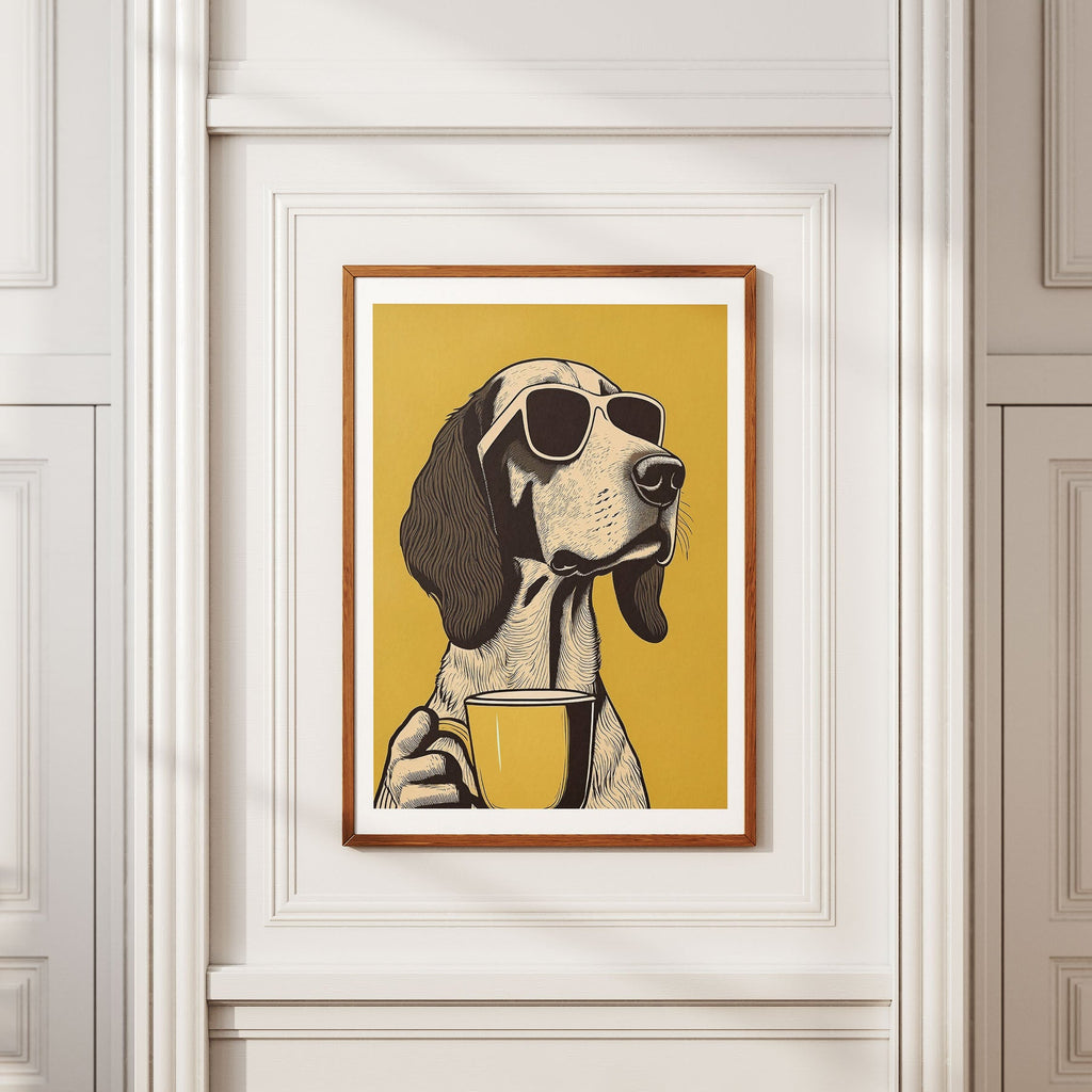 English Setter Chillin Coffee Dog image 2