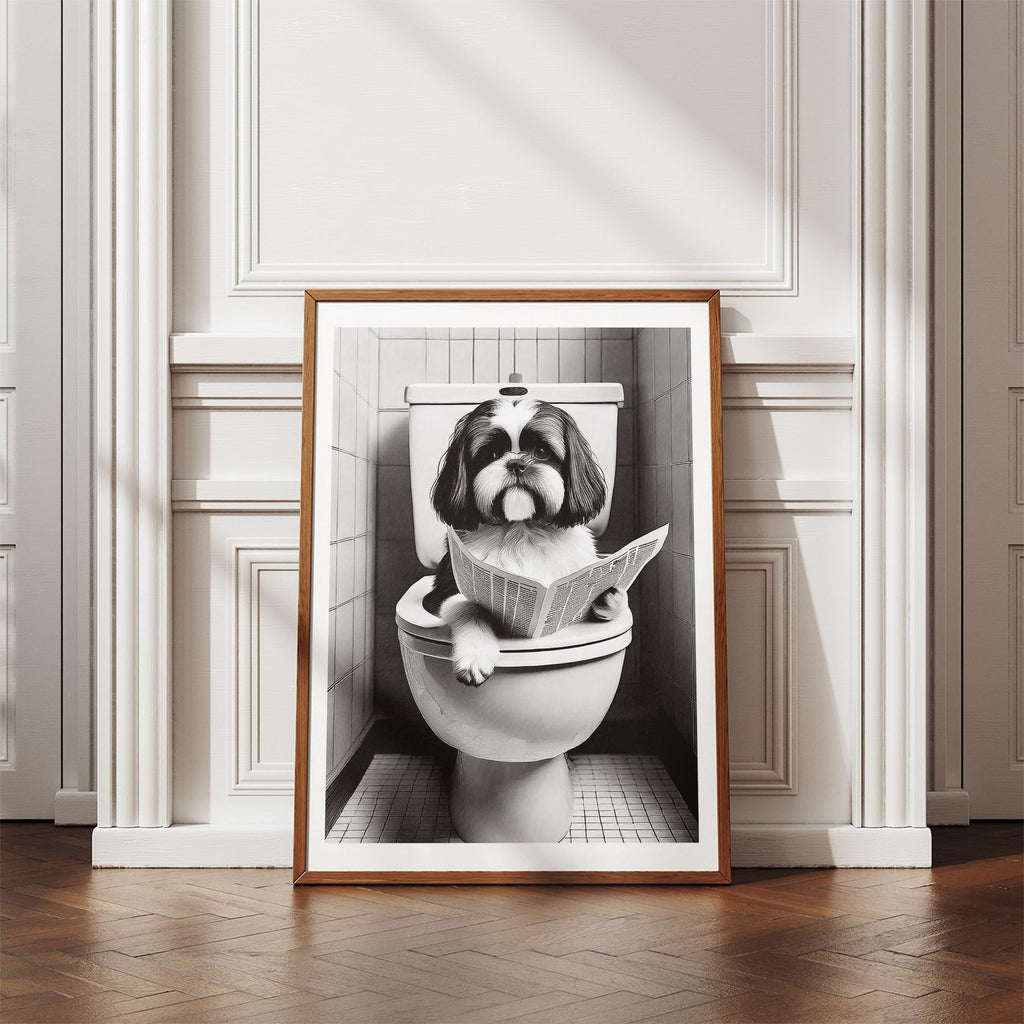 Shih Tzu Toilet Humour Dog Series 2 image 4