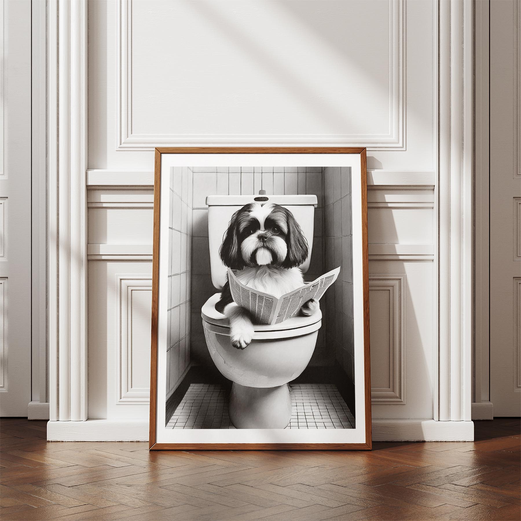 Shih Tzu Toilet Humour Dog Series 2 image 4