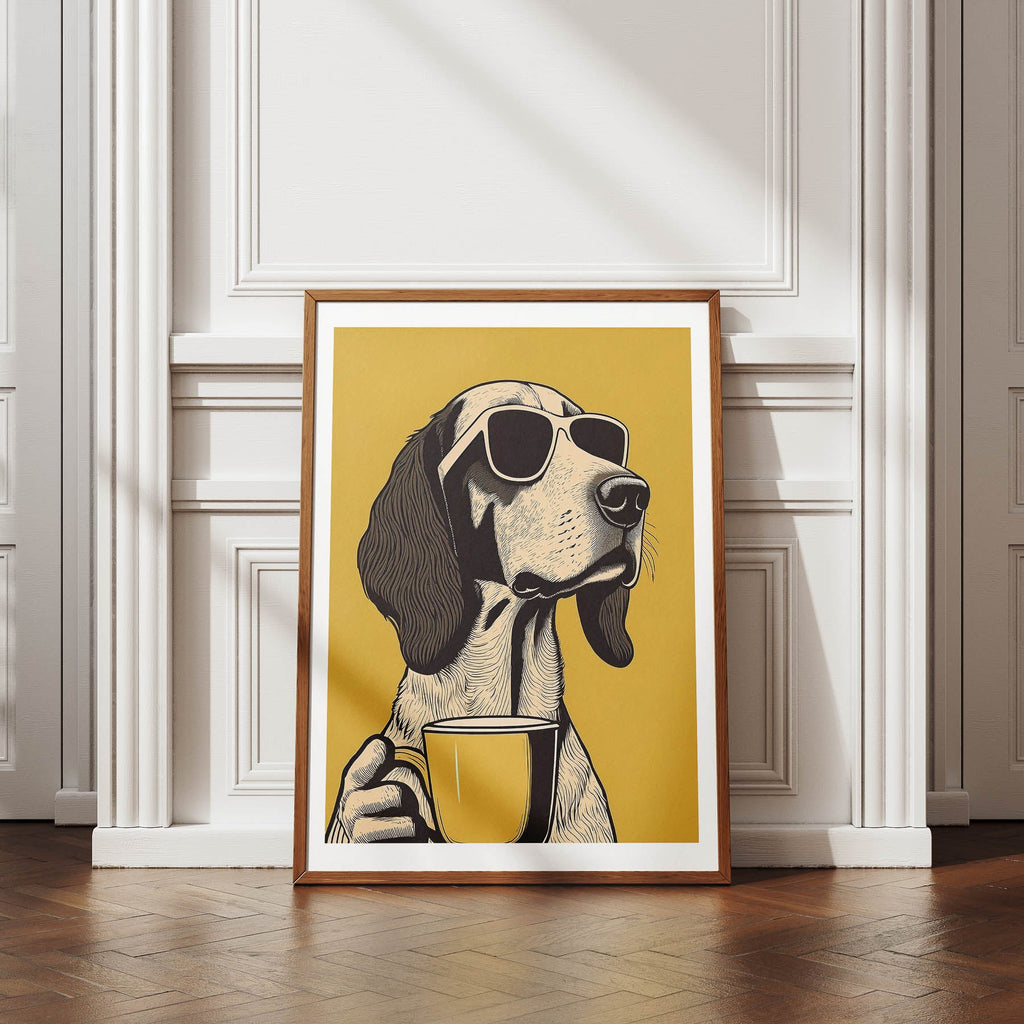 English Setter Chillin Coffee Dog image 4