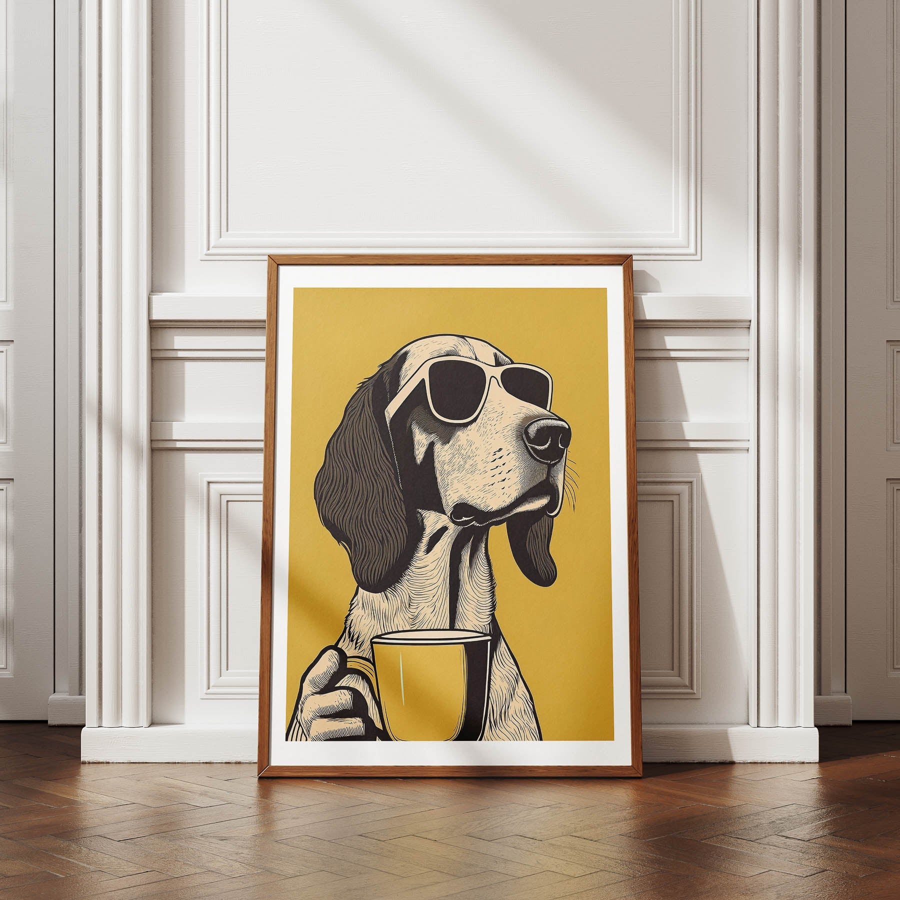 English Setter Chillin Coffee Dog image 4