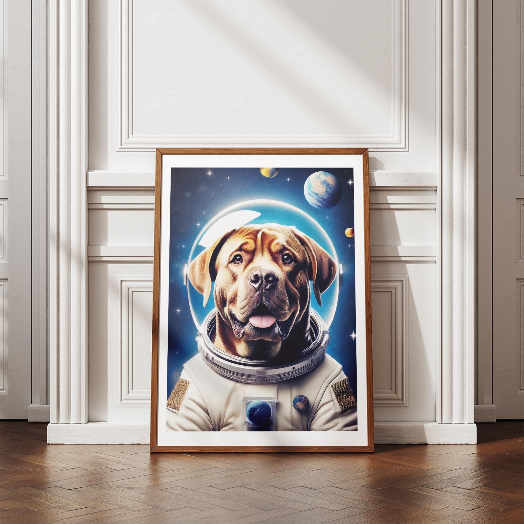 Neapolitan Mastiff Astronaut Dog Series image 4