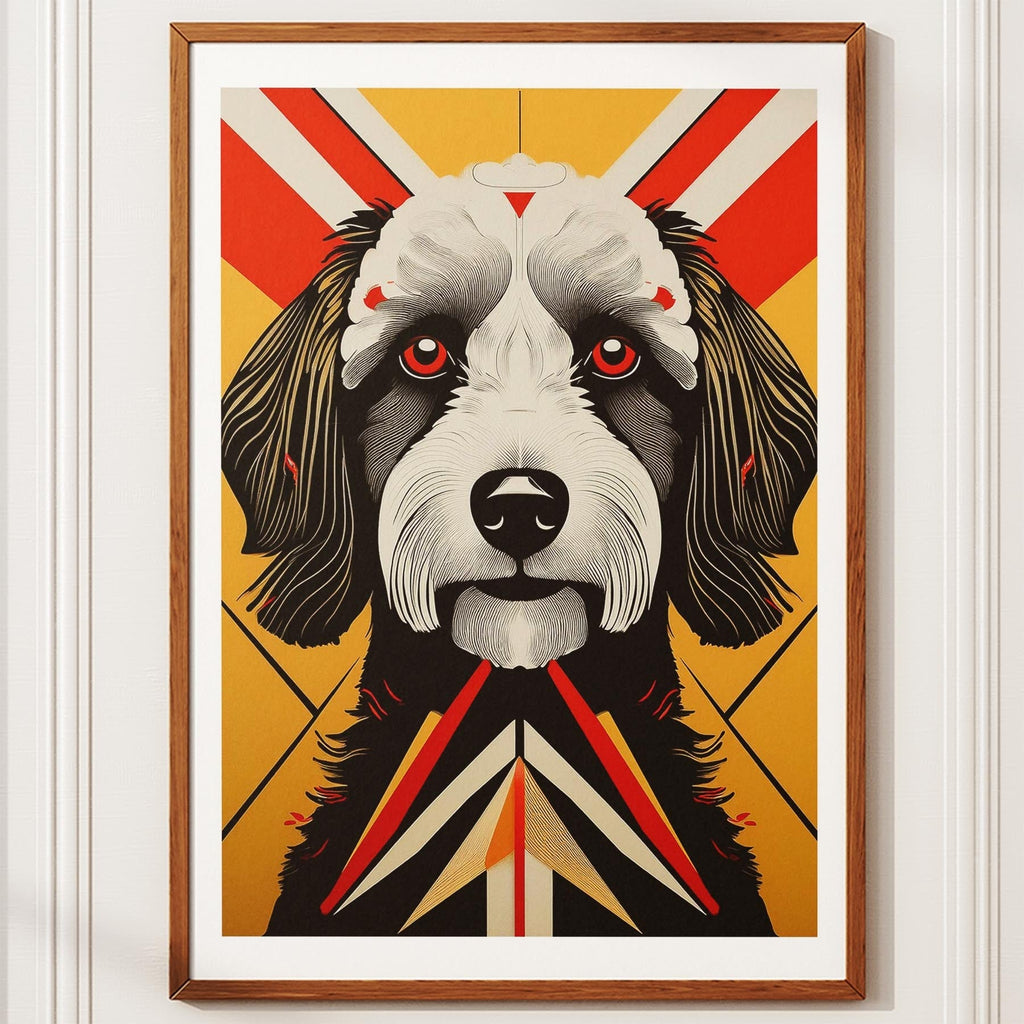 Groodle Geometric Orange Series image 10