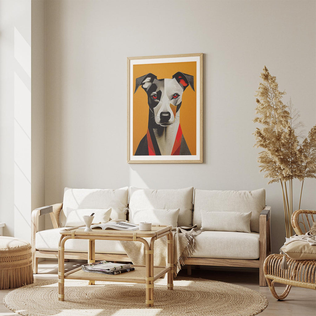 Whippet Geometric Orange Series image 2