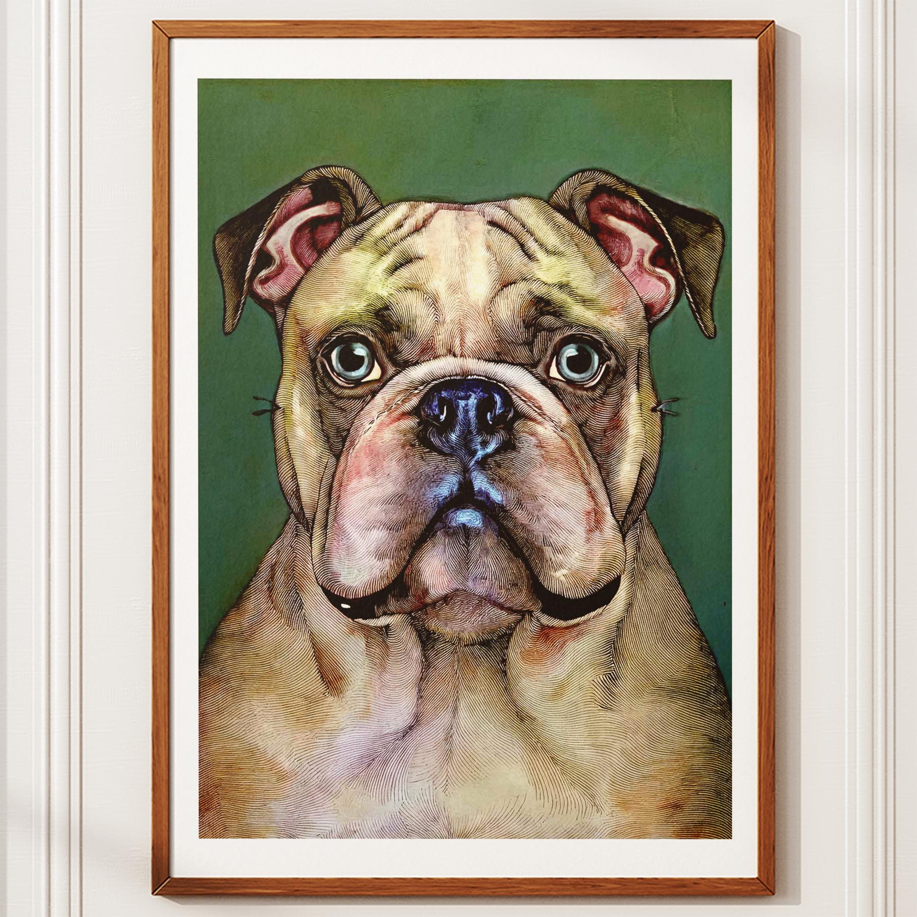 Bulldog Green Painted Series image 10