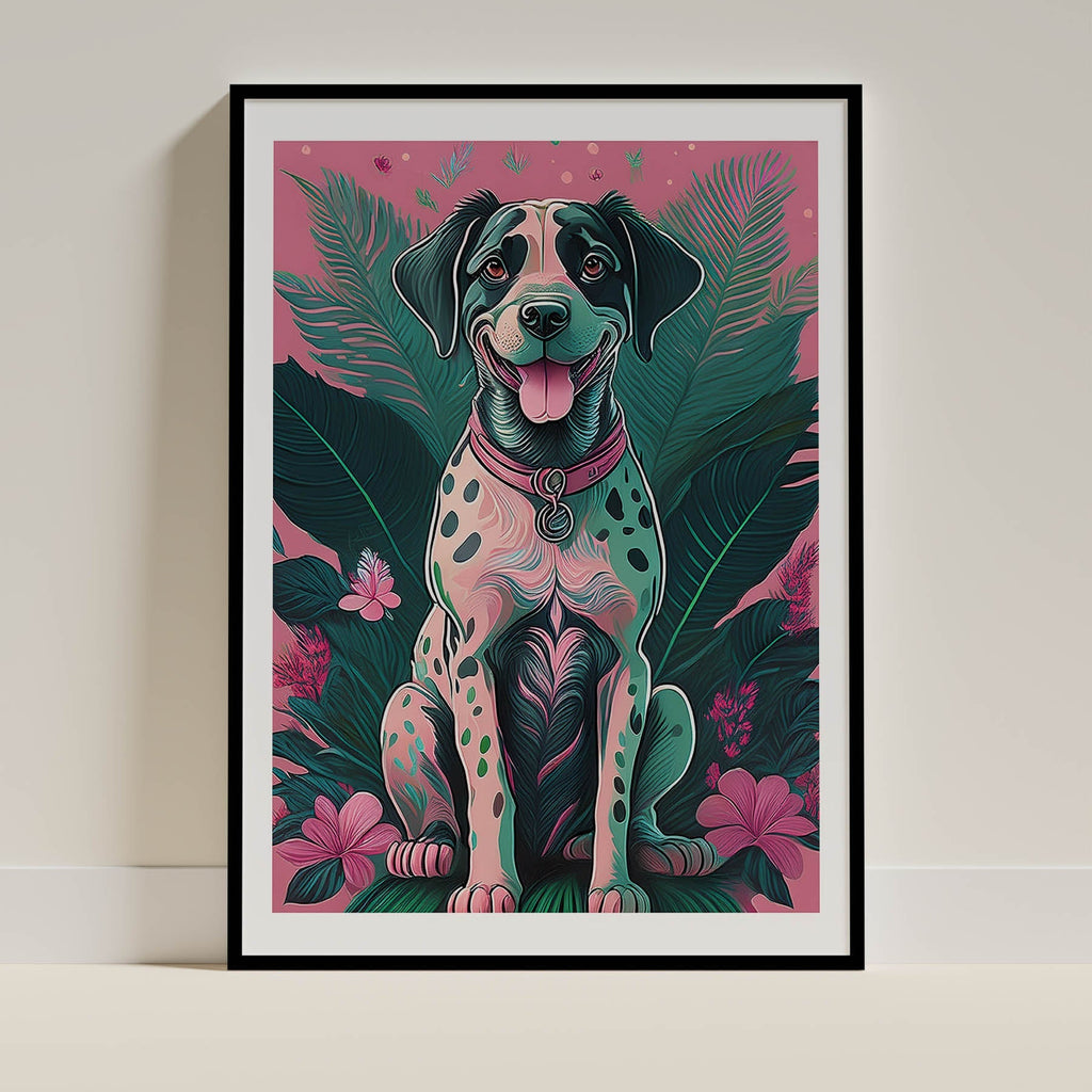 Dalmatian Flowery Dog image 0