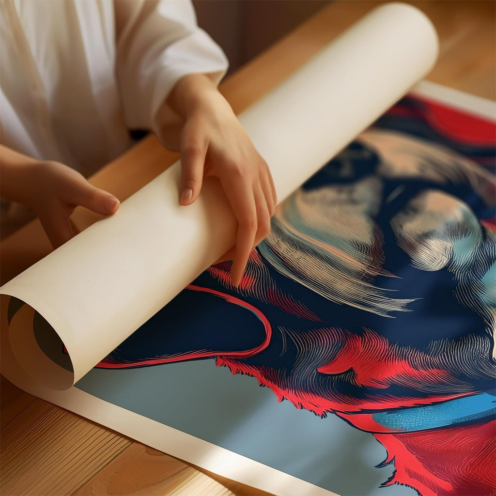 Smithfield Sheepdog HOPE Series Inspired by the Obama Poster image 1