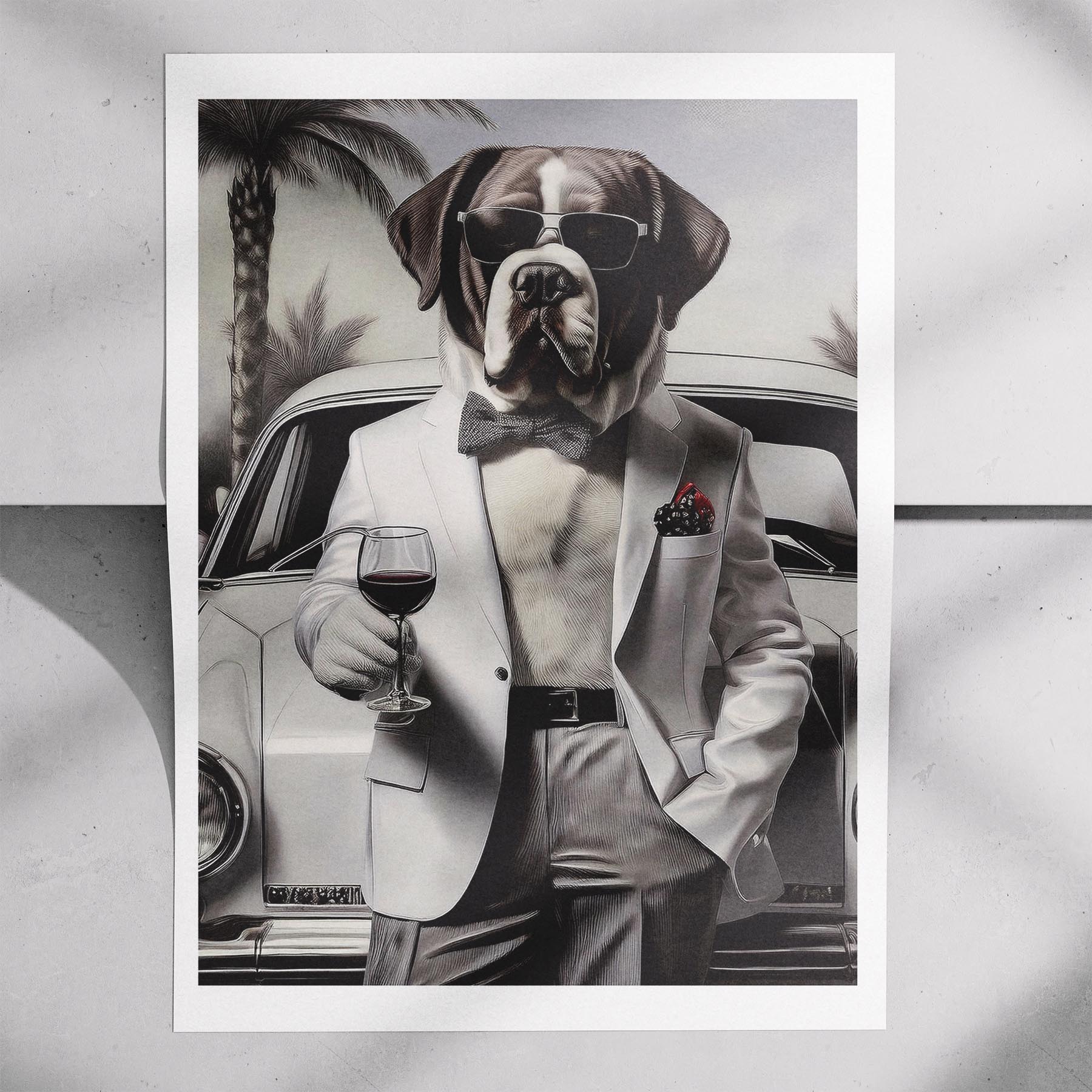 Saint Bernard The Distinguished Gentleman Dog Series image 7