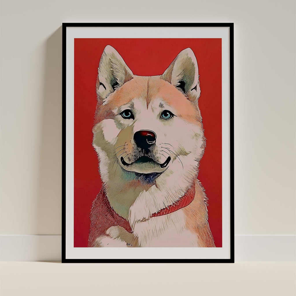 Akita Inu Red Dog Series image 0