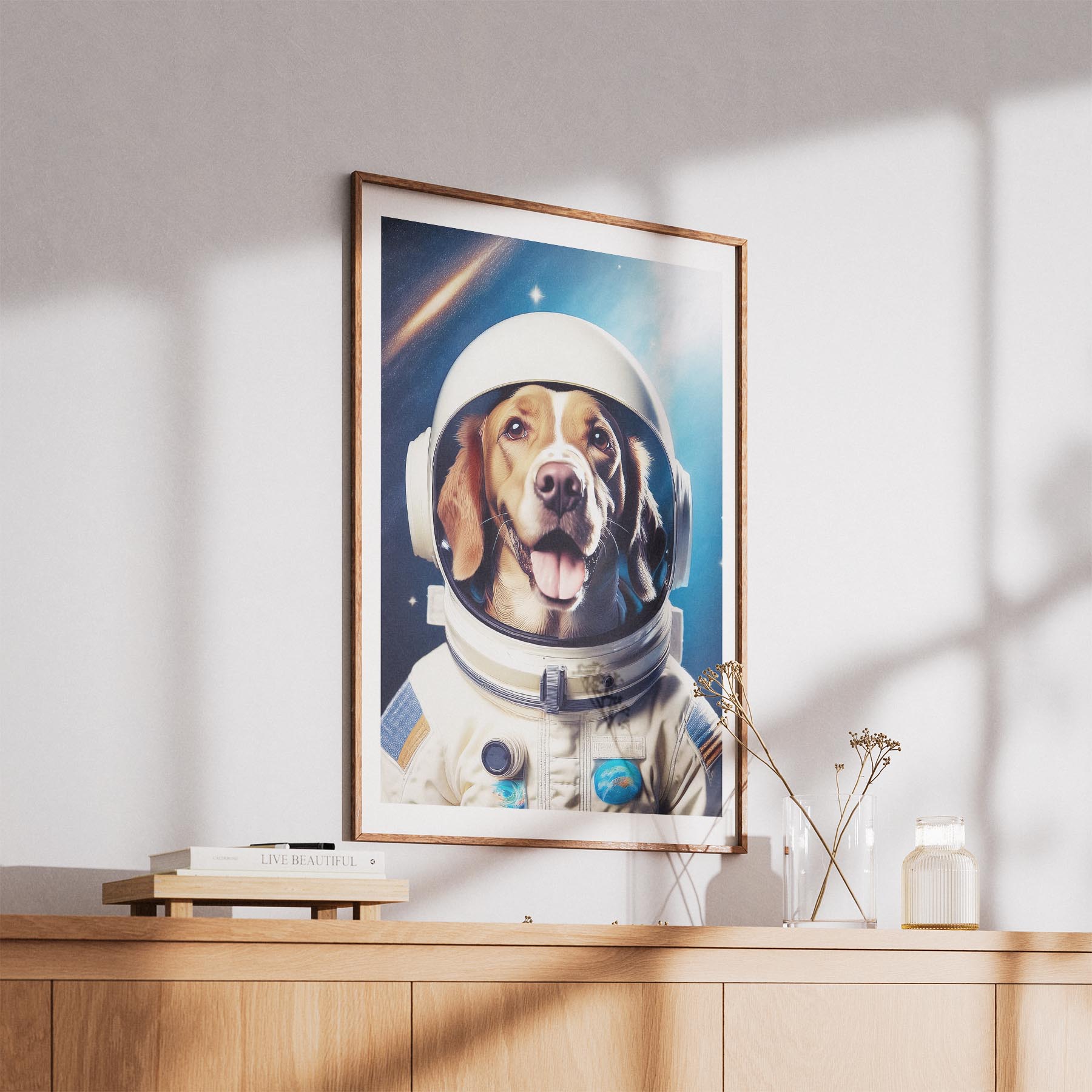 English Setter Astronaut Dog Series image 5