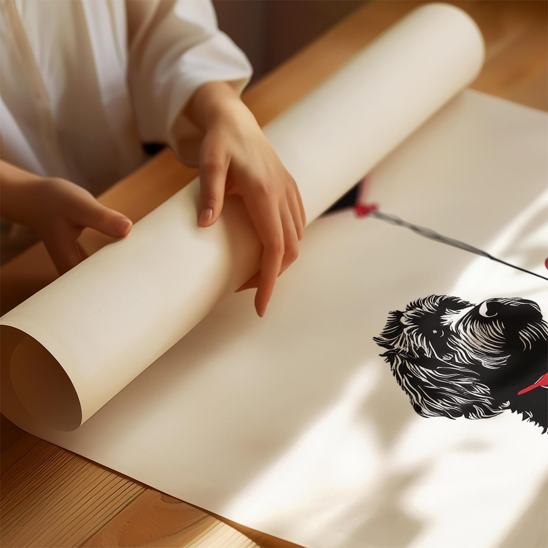 Groodle DOGSY Series inspired by the Art of Banksy image 1