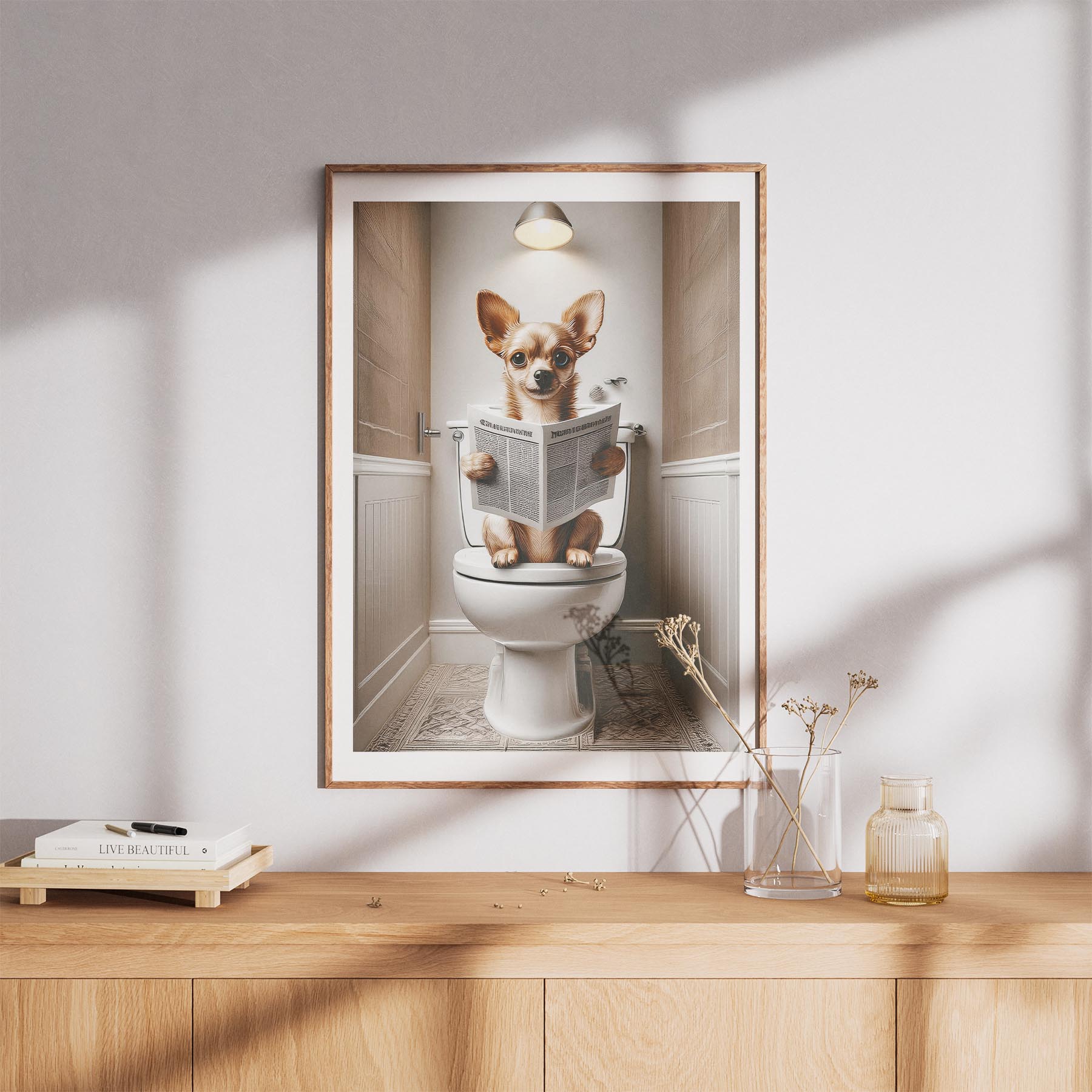 Chihuahua Toilet Humour Dog Series 2 image 8
