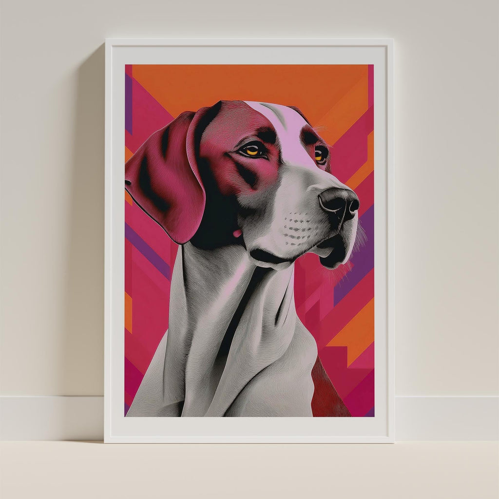 English Pointer Modern Pop Dog Series image 9