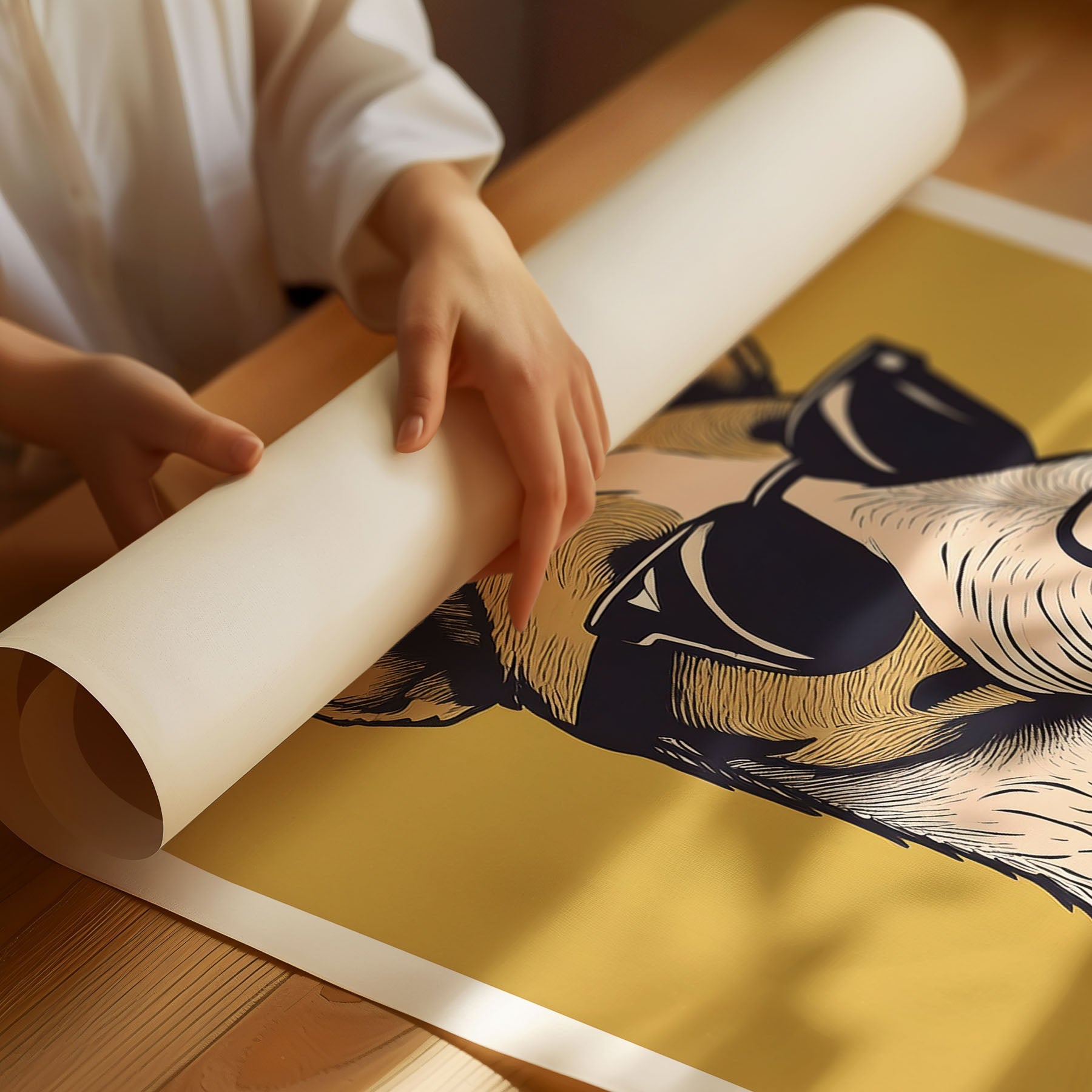 Fox Terrier Chillin Coffee Dog image 3