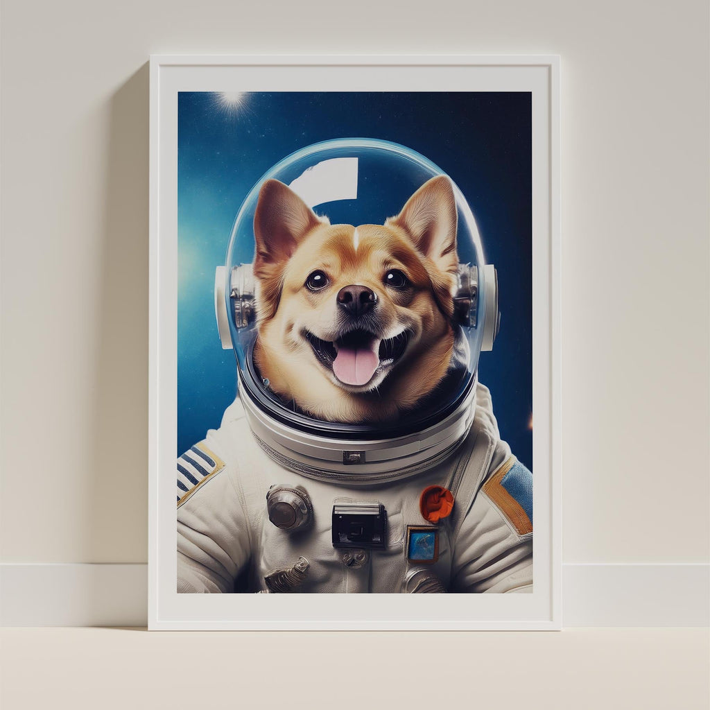Japanese Chin Astronaut Dog Series image 9
