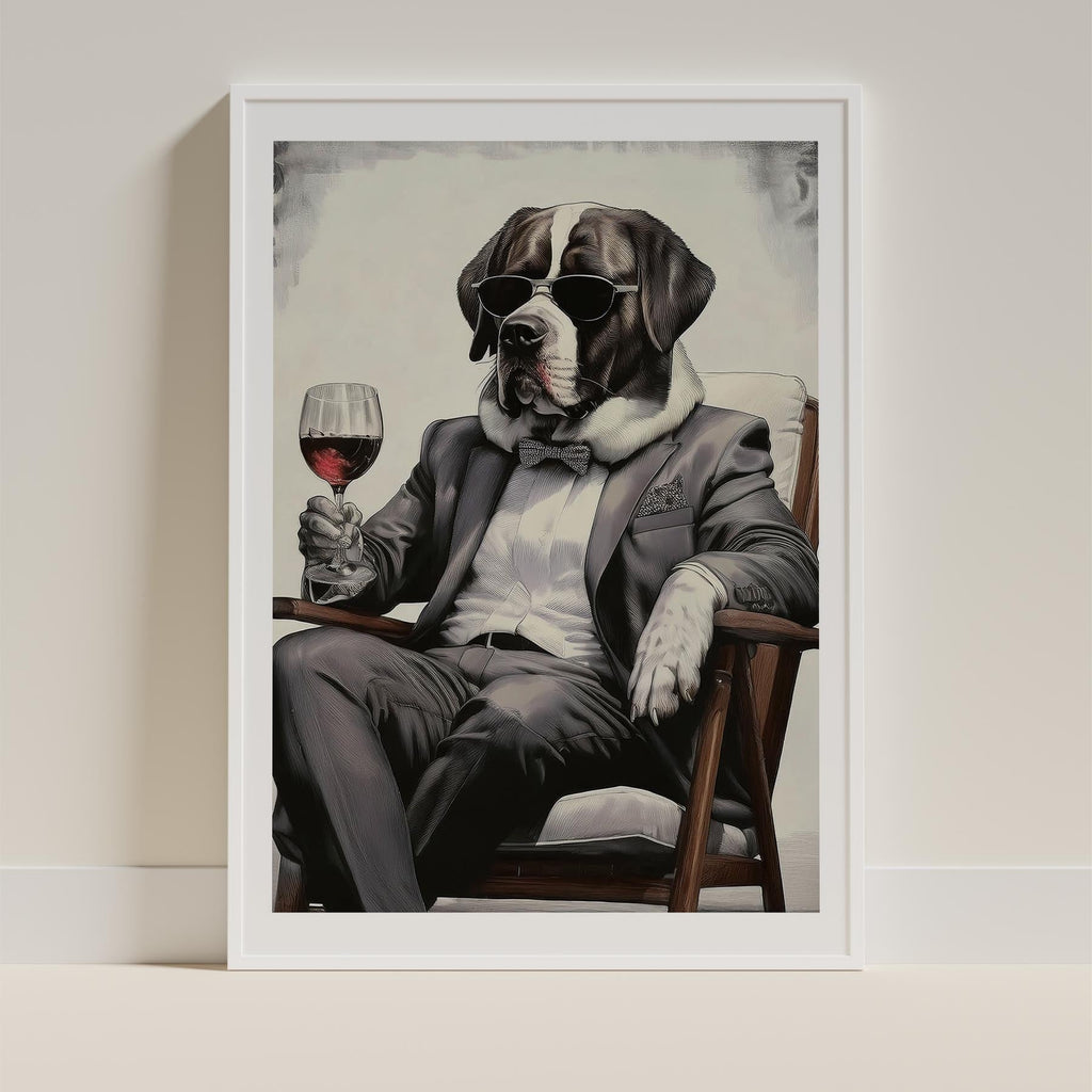 Saint Bernard The Distinguished Gentleman Dog Series image 9