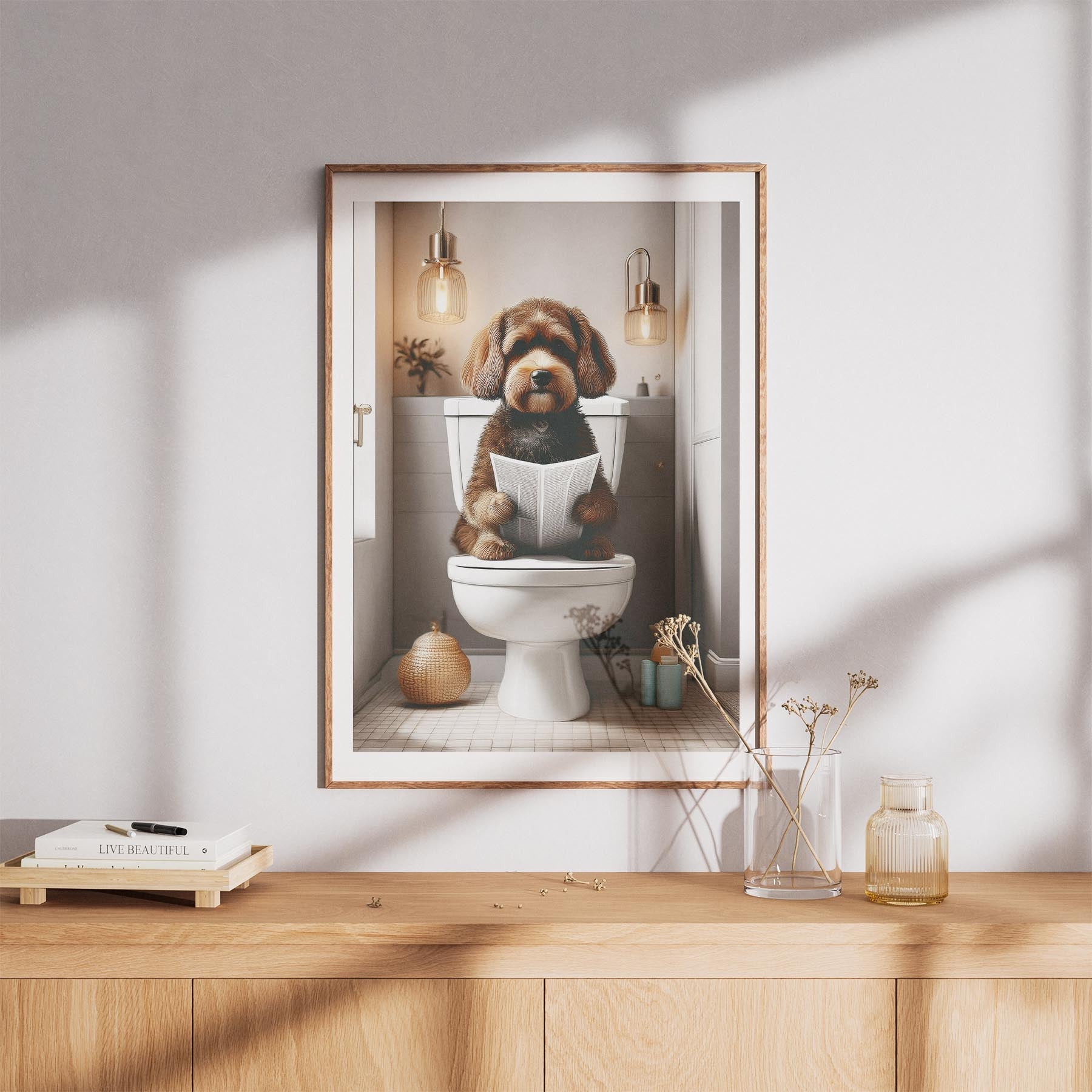 Cavoodle Toilet Humour Dog Series 2 image 8