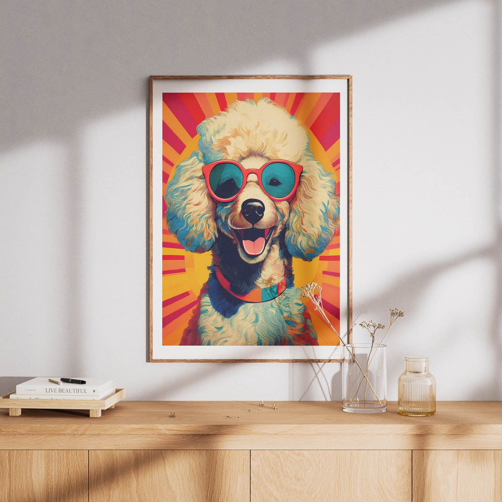 Poodle In Colourful Sunnies 1 image 8