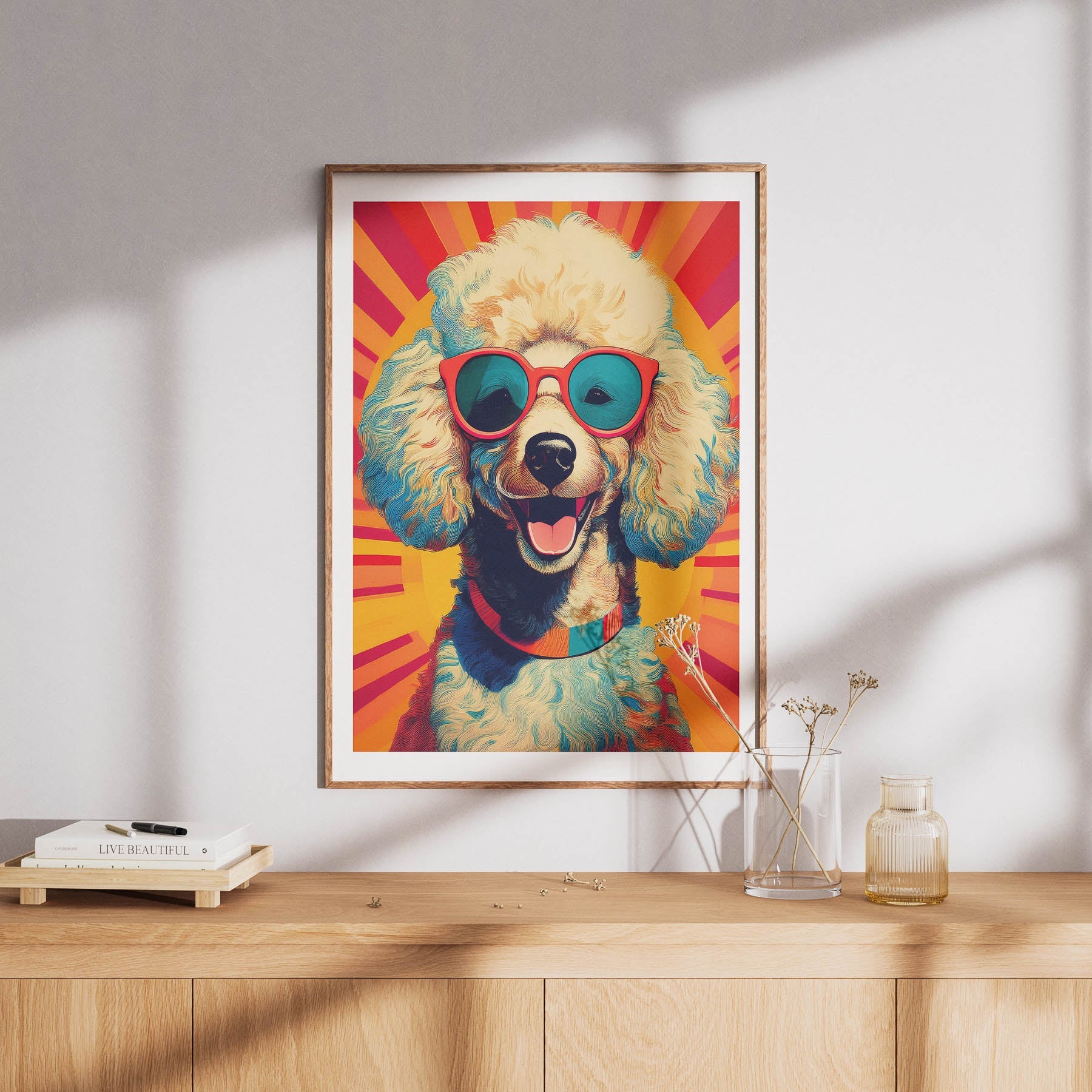 Poodle In Colourful Sunnies 1 image 8