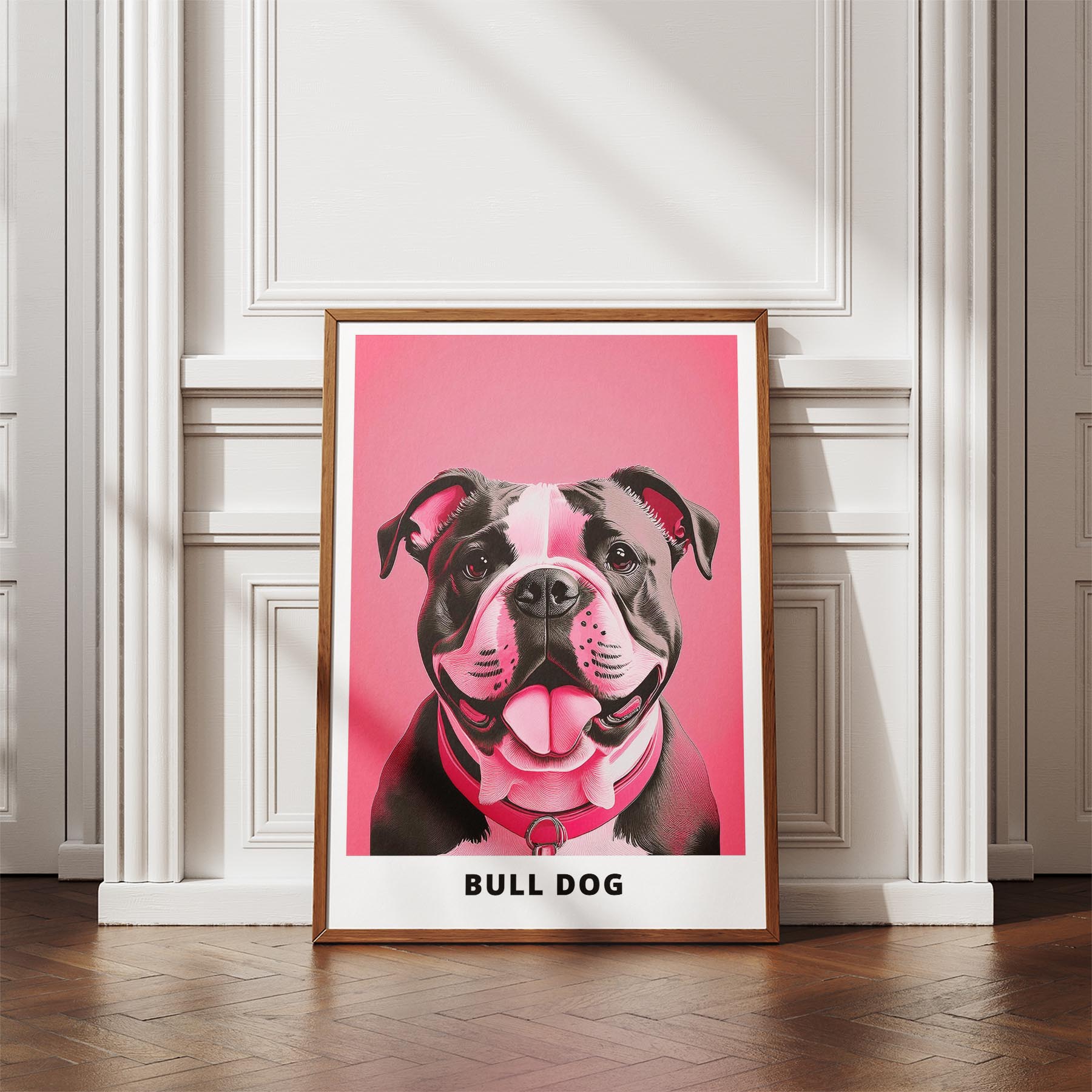 Bulldog Pink and Black Dog Series 2 image 4