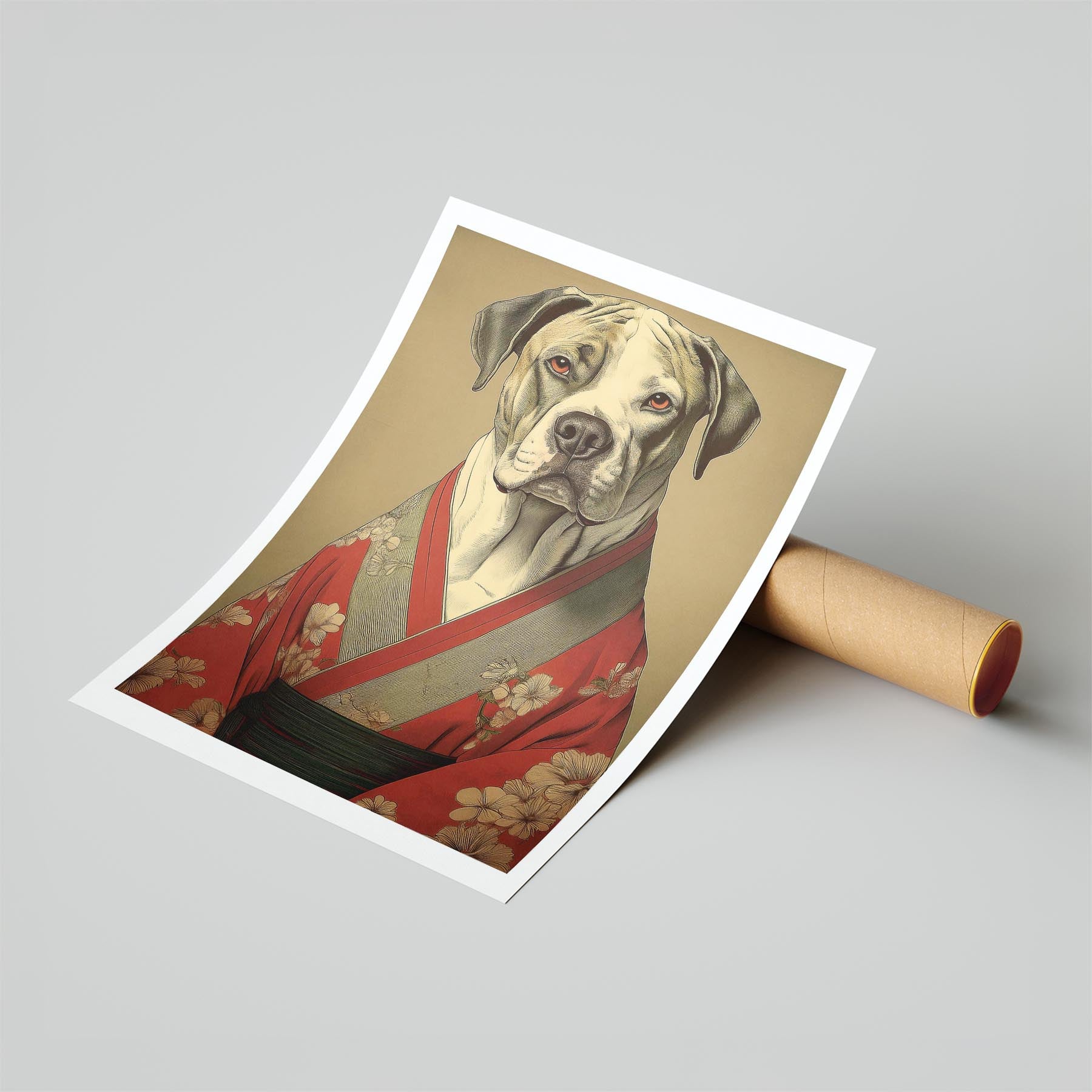 Neapolitan Mastiff Japanse Kimono Dog Series image 6
