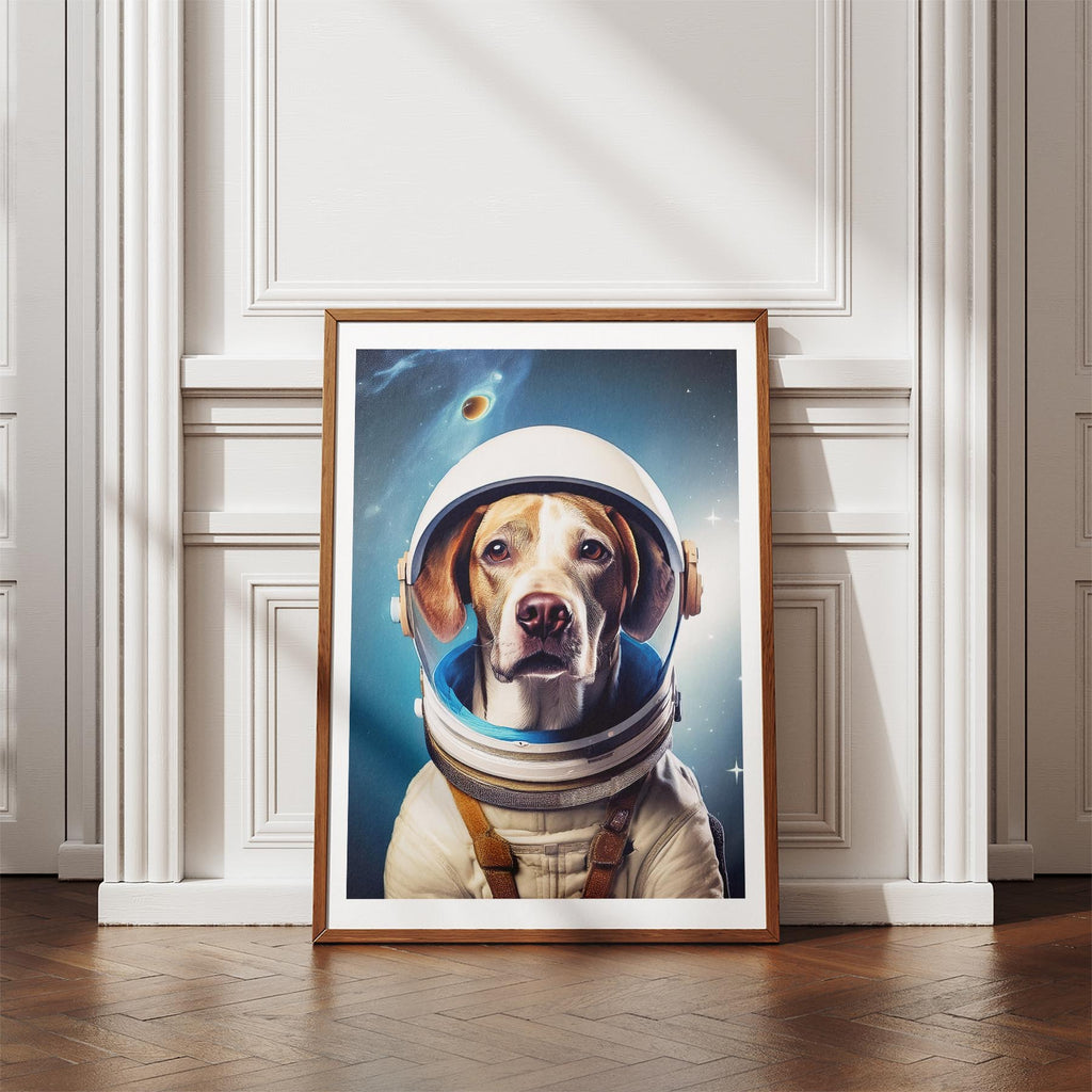 English Pointer Astronaut Dog Series image 4