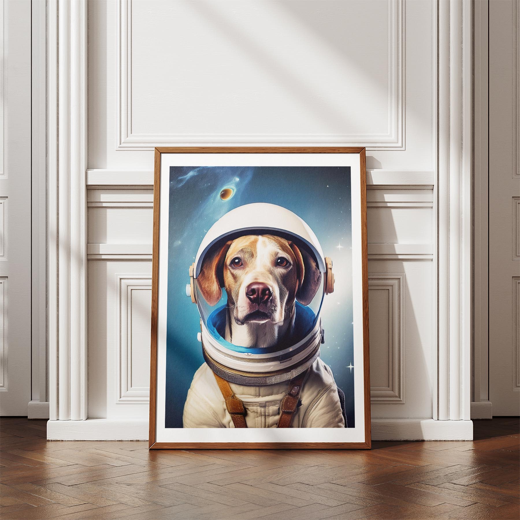 English Pointer Astronaut Dog Series image 4