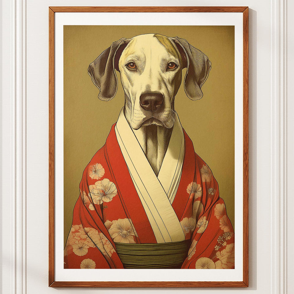 Great Dane Japanse Kimono Dog Series image 10