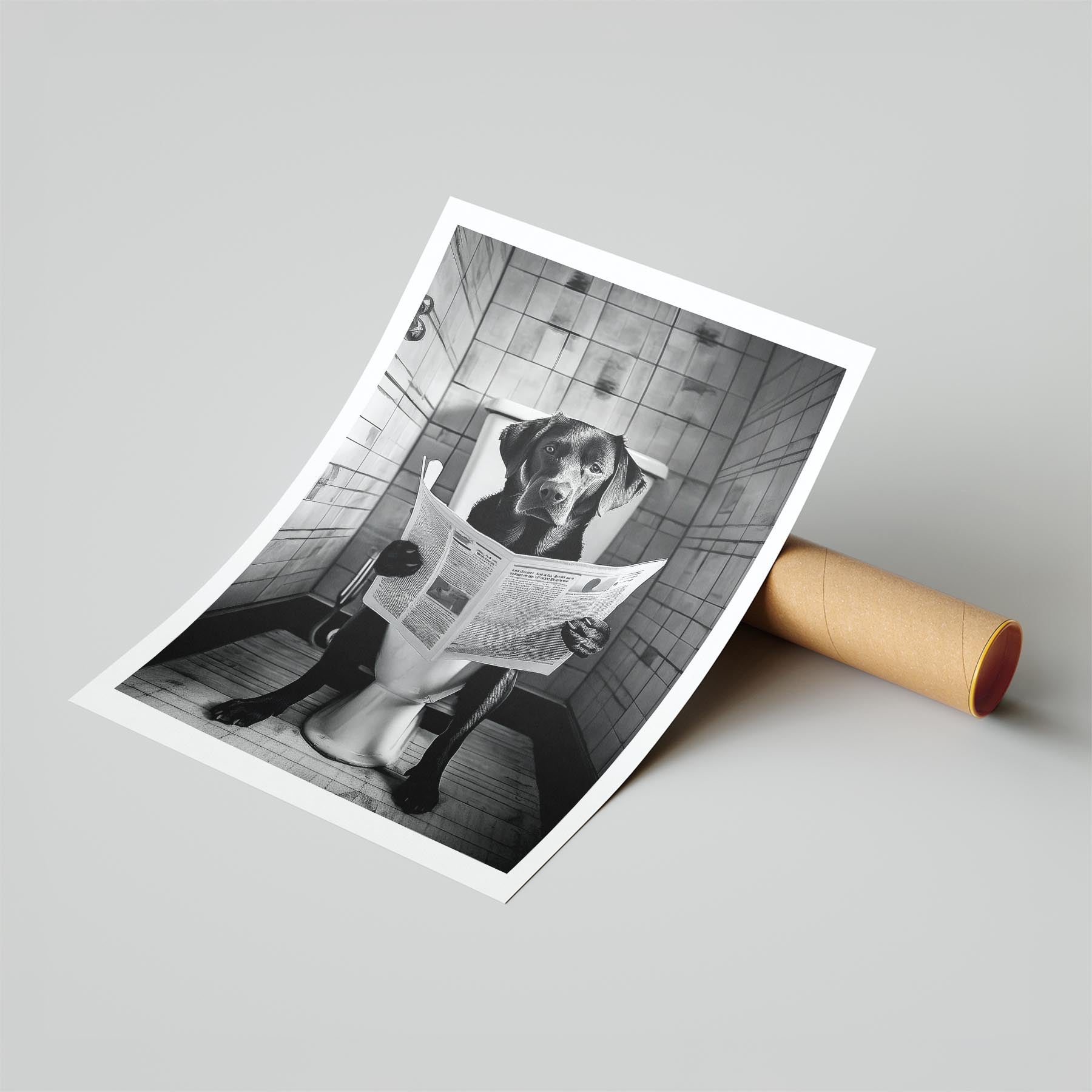 Labrador Retriever Toilet Humour Dog Series 1 image 6