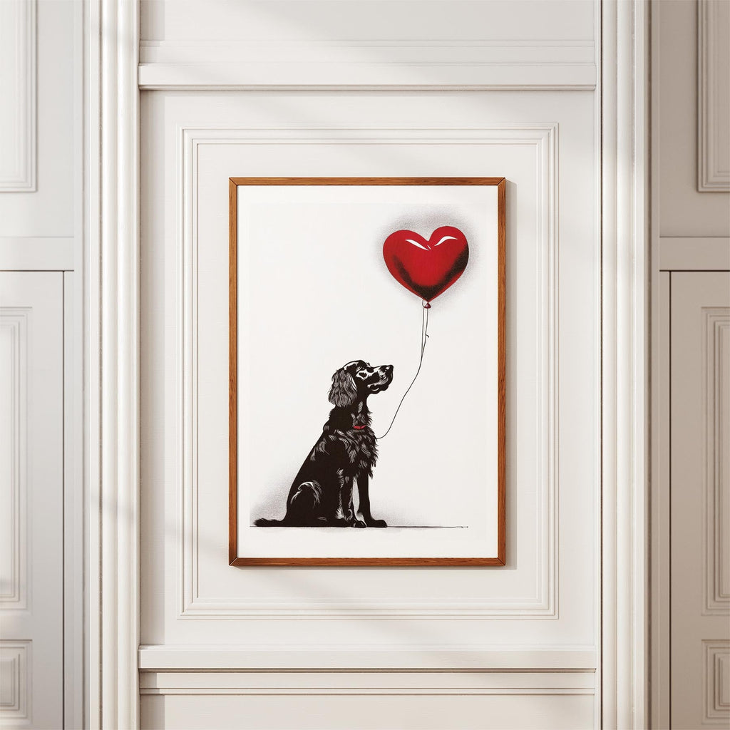 Irish Setter DOGSY Series inspired by the Art of Banksy image 3