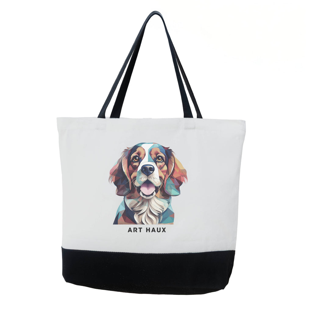 Cavalier Spaniel Chic Graphic Art Bag image 0