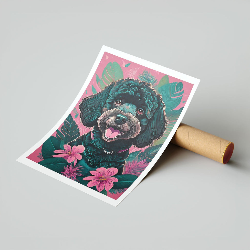 Whippet DOGSY Series inspired by the Art of Banksy with text Dogsy image 9