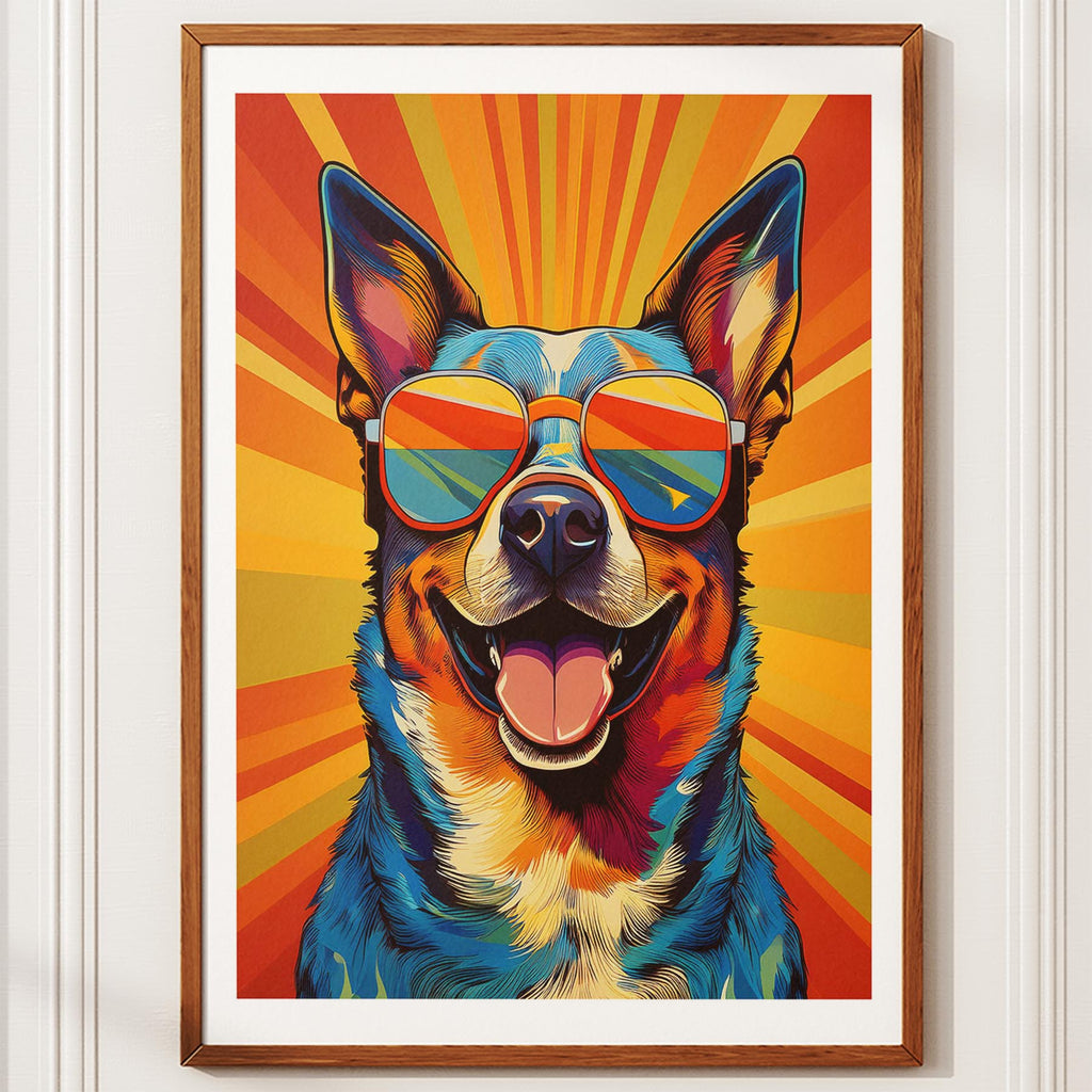 Cattle Dog In Colourful Sunnies 1 image 10