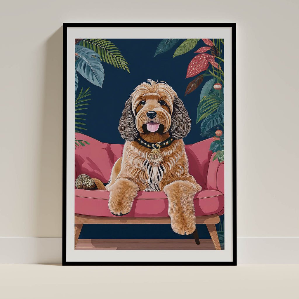 Cavoodle Just Lounging Around image 0