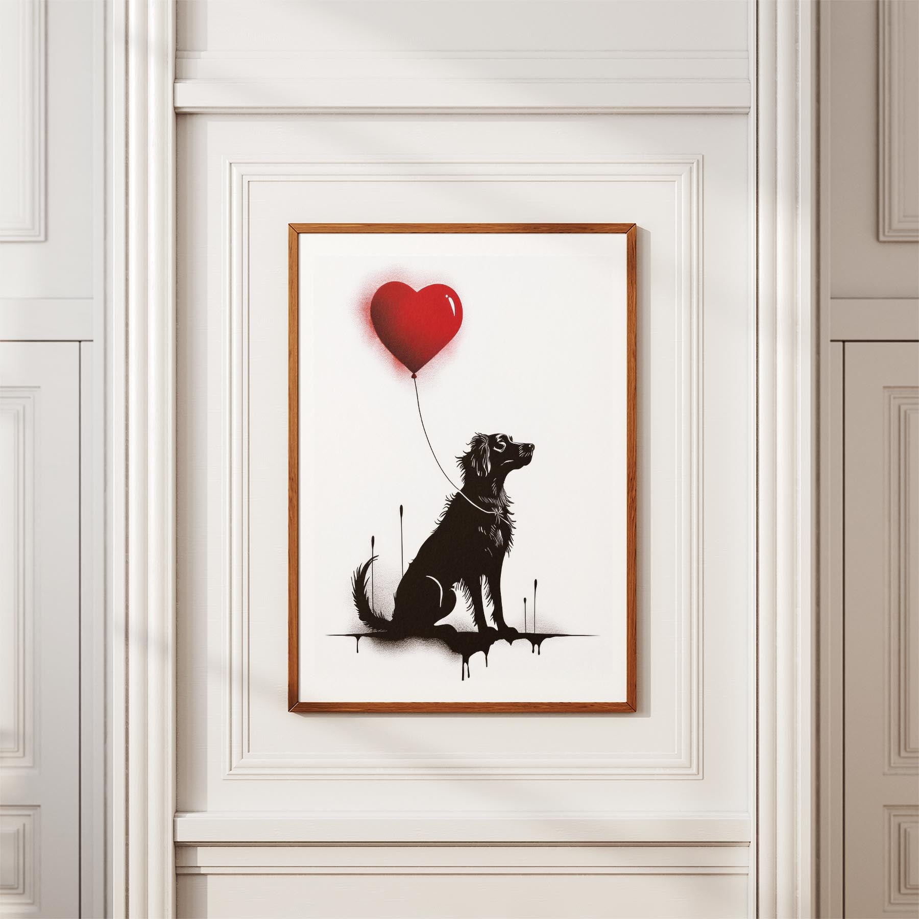 Afghan DOGSY Series inspired by the Art of Banksy image 3