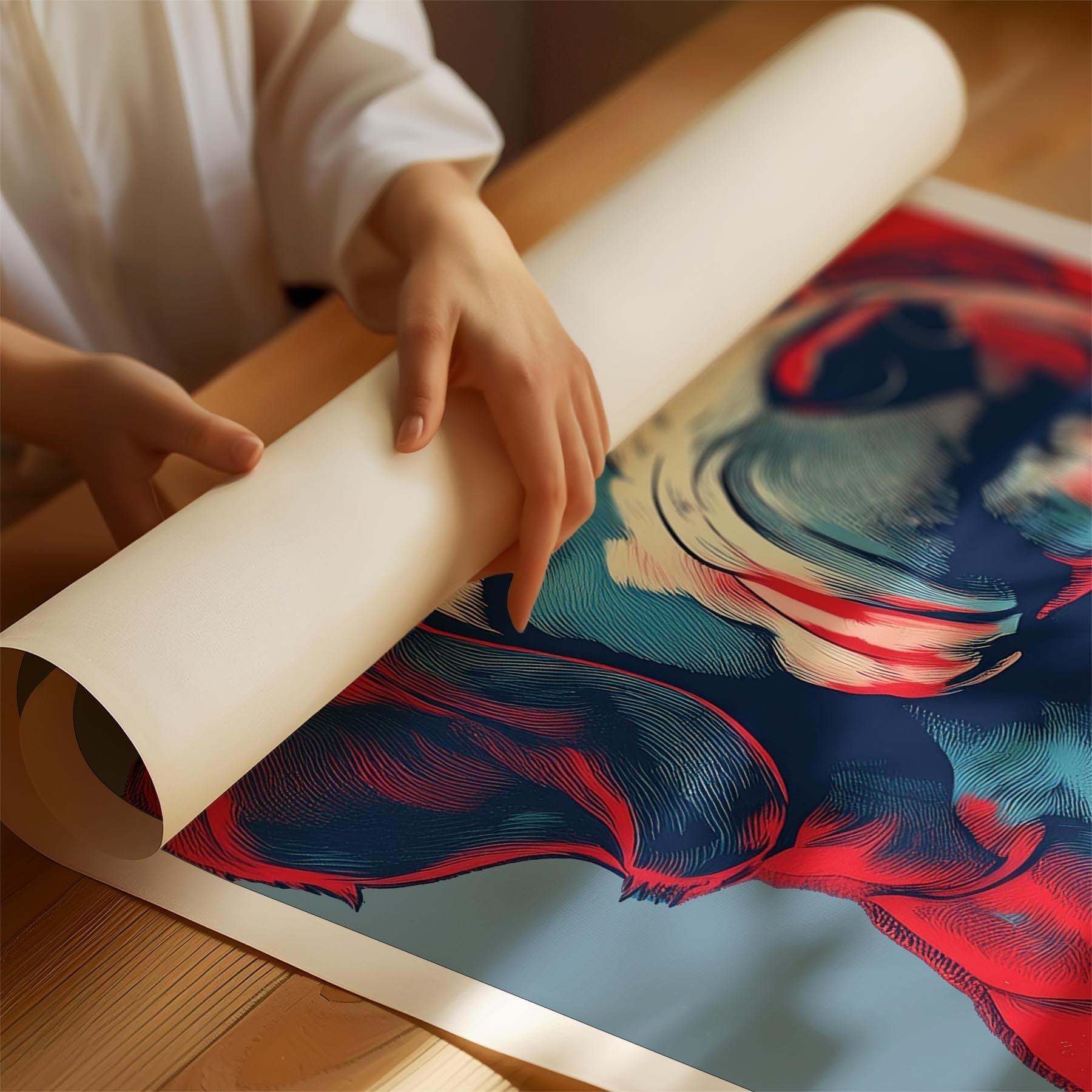 Groodle HOPE Series Inspired by the Obama Poster image 1