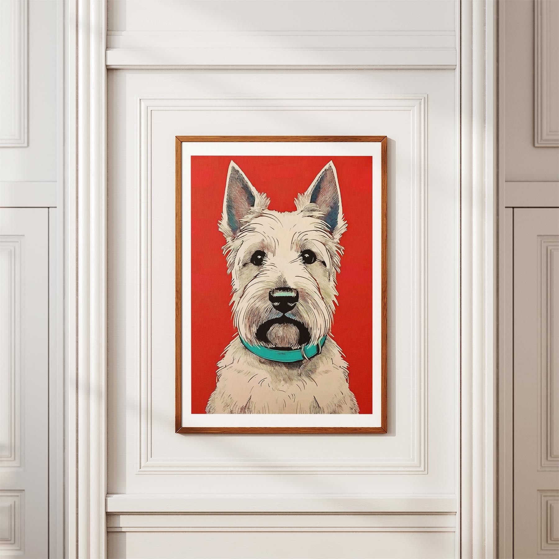 Scottish Terrier Red Dog Series image 3